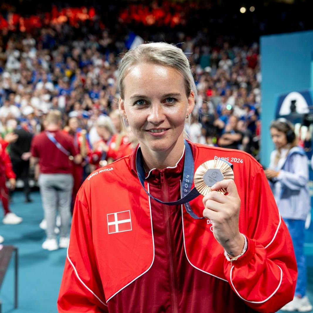 Sandra Toft var med til at hente OL-bronze til Danmark i 2024.