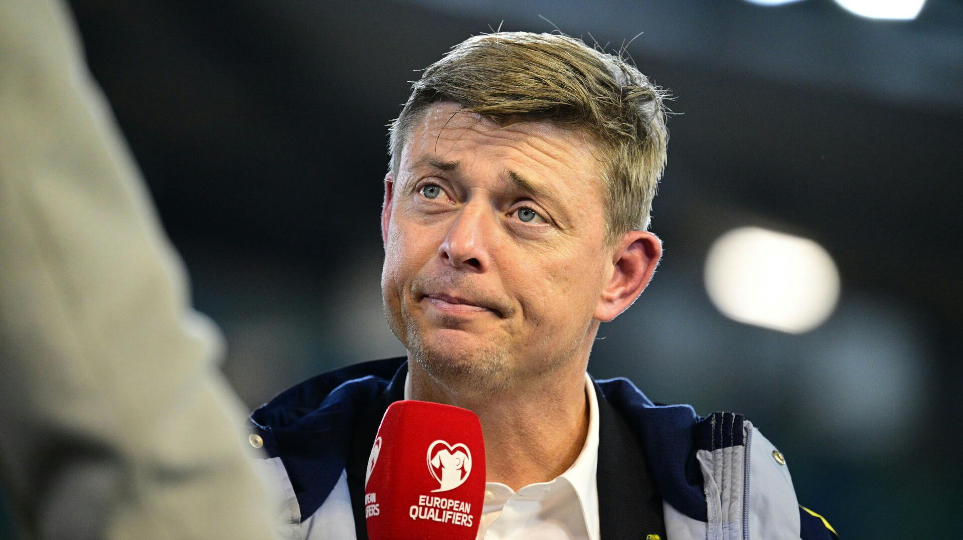 Jon Dahl Tomasson efter færdig på det svenske landshold.