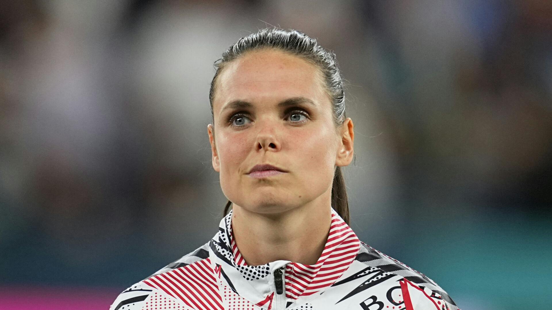 Simone Boye er tilbage på landsholdet, efter at hun har født.