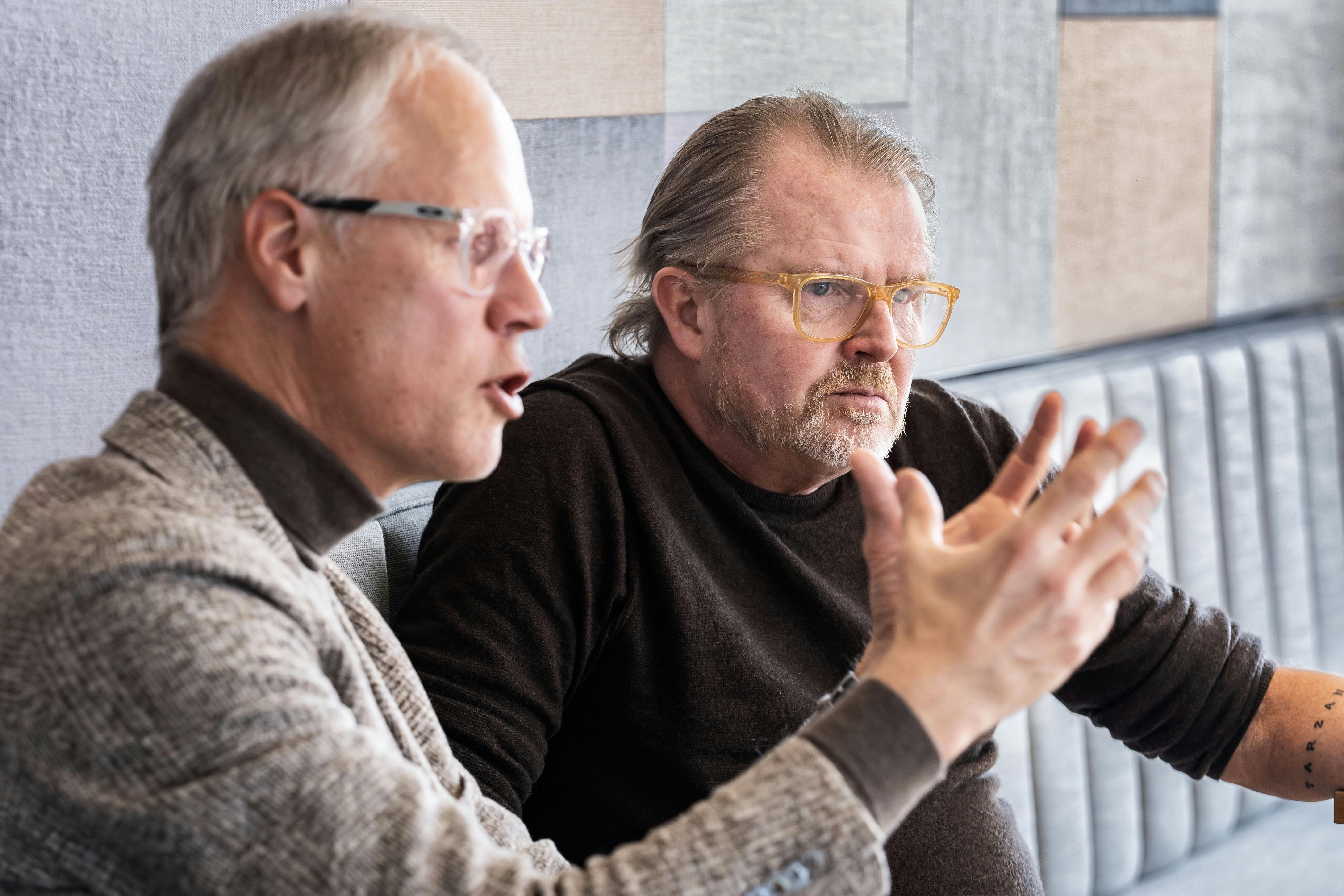 Dennis Ritter og Rolf Sørensen