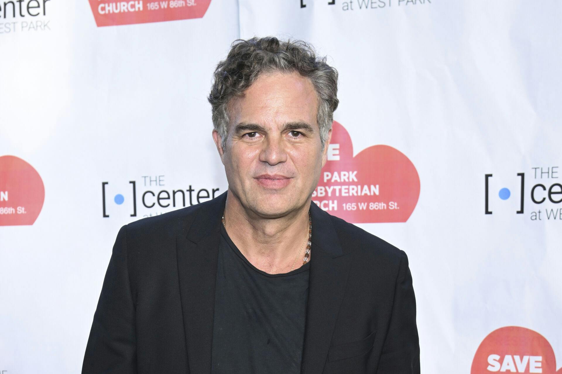 Mark Ruffalo til et velgørenhedsarrangement for en kirke i New York i august 2025.