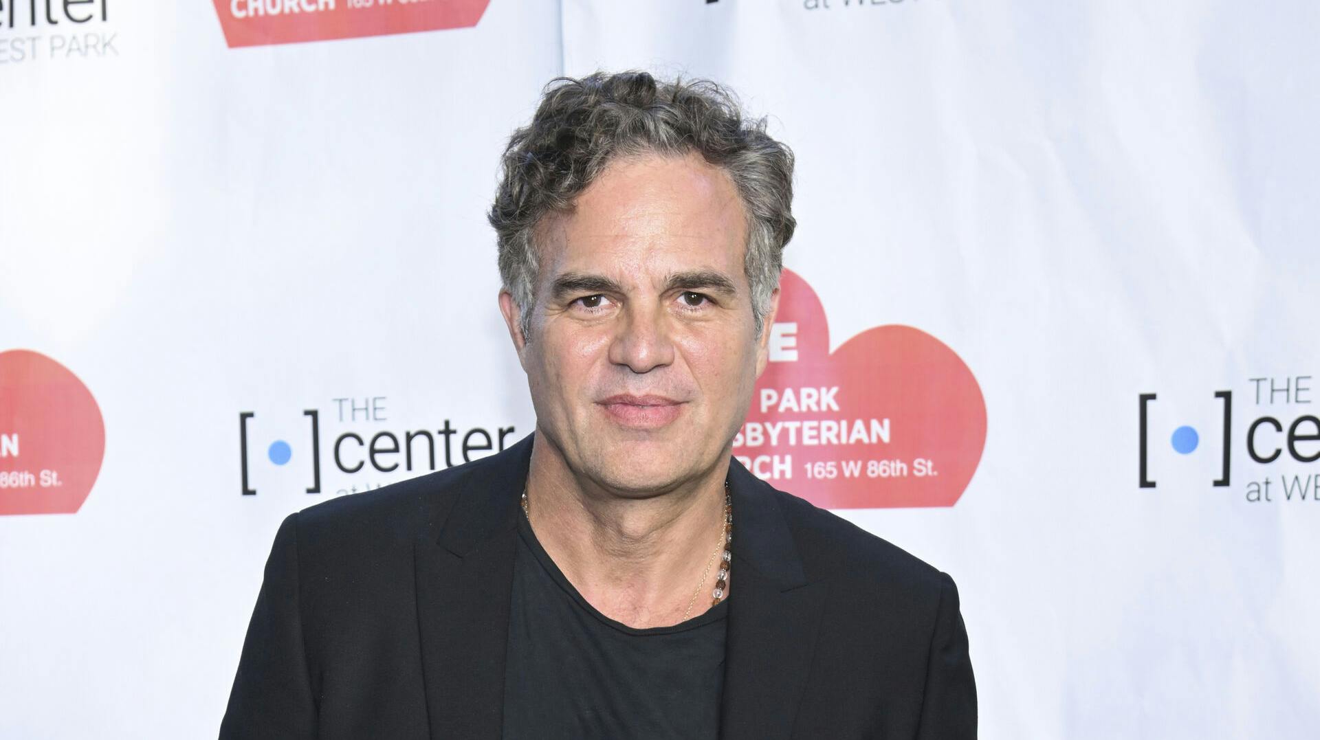 Mark Ruffalo til et velgørenhedsarrangement for en kirke i New York i august 2025.