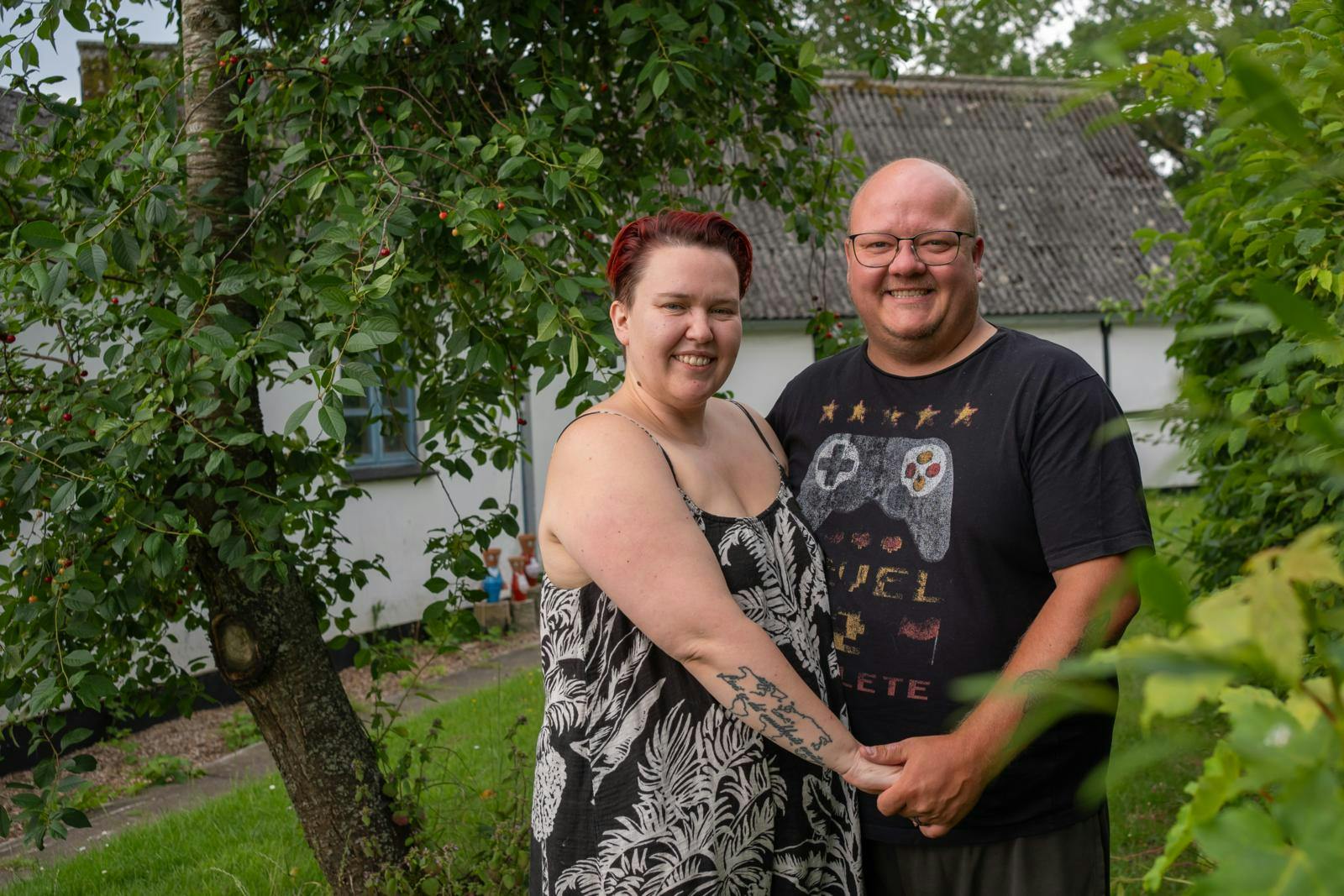 Brynn og Stewen Hull-Mathiasen glæder sig i den grad til at blive forældre.
