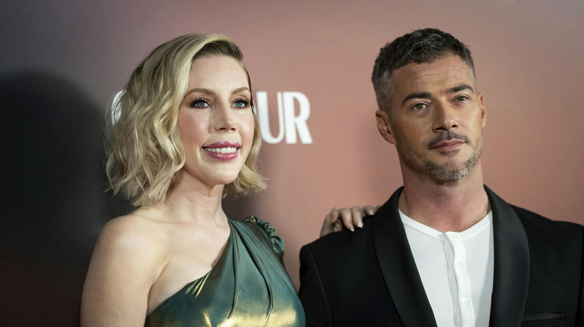 Katherine Ryaner blevet mor til fire, efter hun har født en pige - hendes tredje barn med manden Bobby Kootstra.