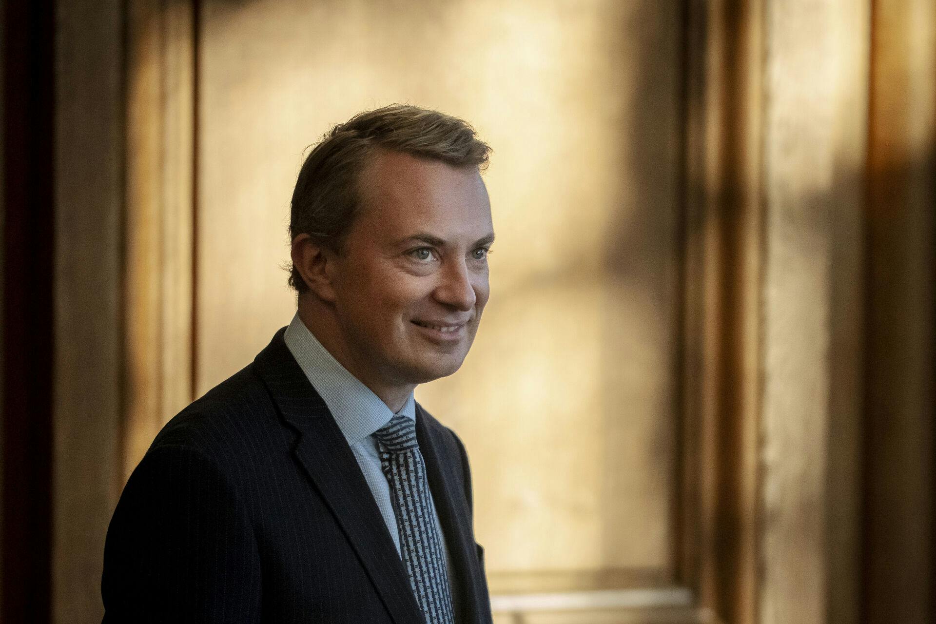 Morten Messerschmidt (DF) under åbningsdebat i Folketinget på Christiansborg torsdag den 9. oktober 2025.. (Foto: Mads Claus Rasmussen/Ritzau Scanpix)