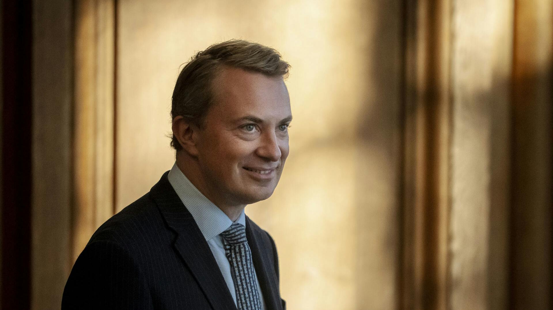 Morten Messerschmidt (DF) under åbningsdebat i Folketinget på Christiansborg torsdag den 9. oktober 2025.. (Foto: Mads Claus Rasmussen/Ritzau Scanpix)