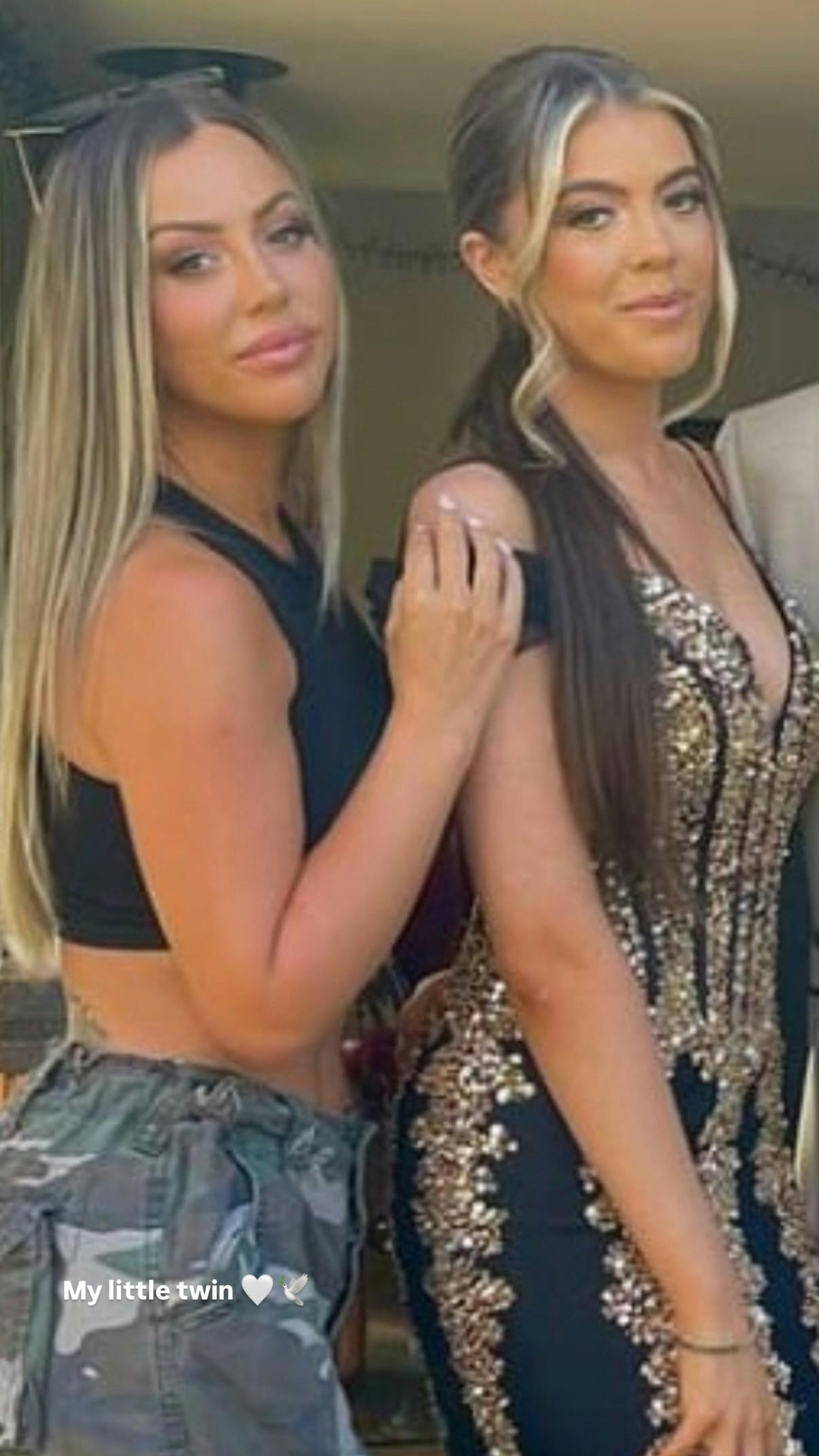 Holly Hagan med sin elskede lillesøster, der blev blot 19 år.