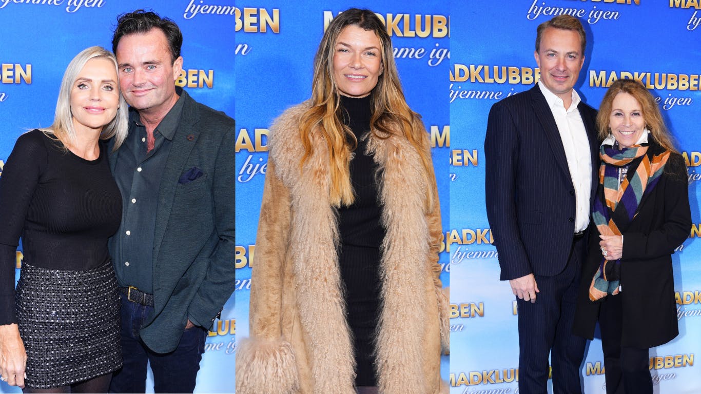 Janni Ree, Jeppe Stokholm, Rikke Gøransson, Morten Messerschmidt og Dot Wessmann er bare nogle af de kendisser, der er taget i biografen tirsdag aften. 