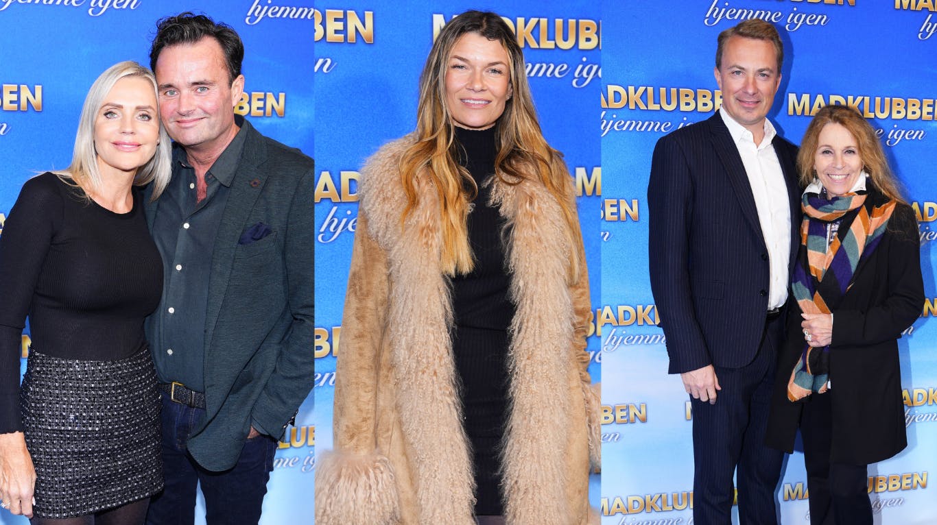 Janni Ree, Jeppe Stokholm, Rikke Gøransson, Morten Messerschmidt og Dot Wessmann er bare nogle af de kendisser, der er taget i biografen tirsdag aften.