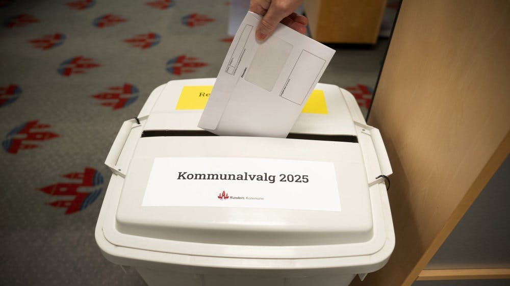 Med under en måned til kommunalvalget ved 49 procent af vælgerne ikke, hvem de skal stemme på, viser en ny, stor meningsmåling foretaget af Epinion for Constructive Institute. (Arkivfoto). - Foto: Bo Amstrup/Ritzau Scanpix
