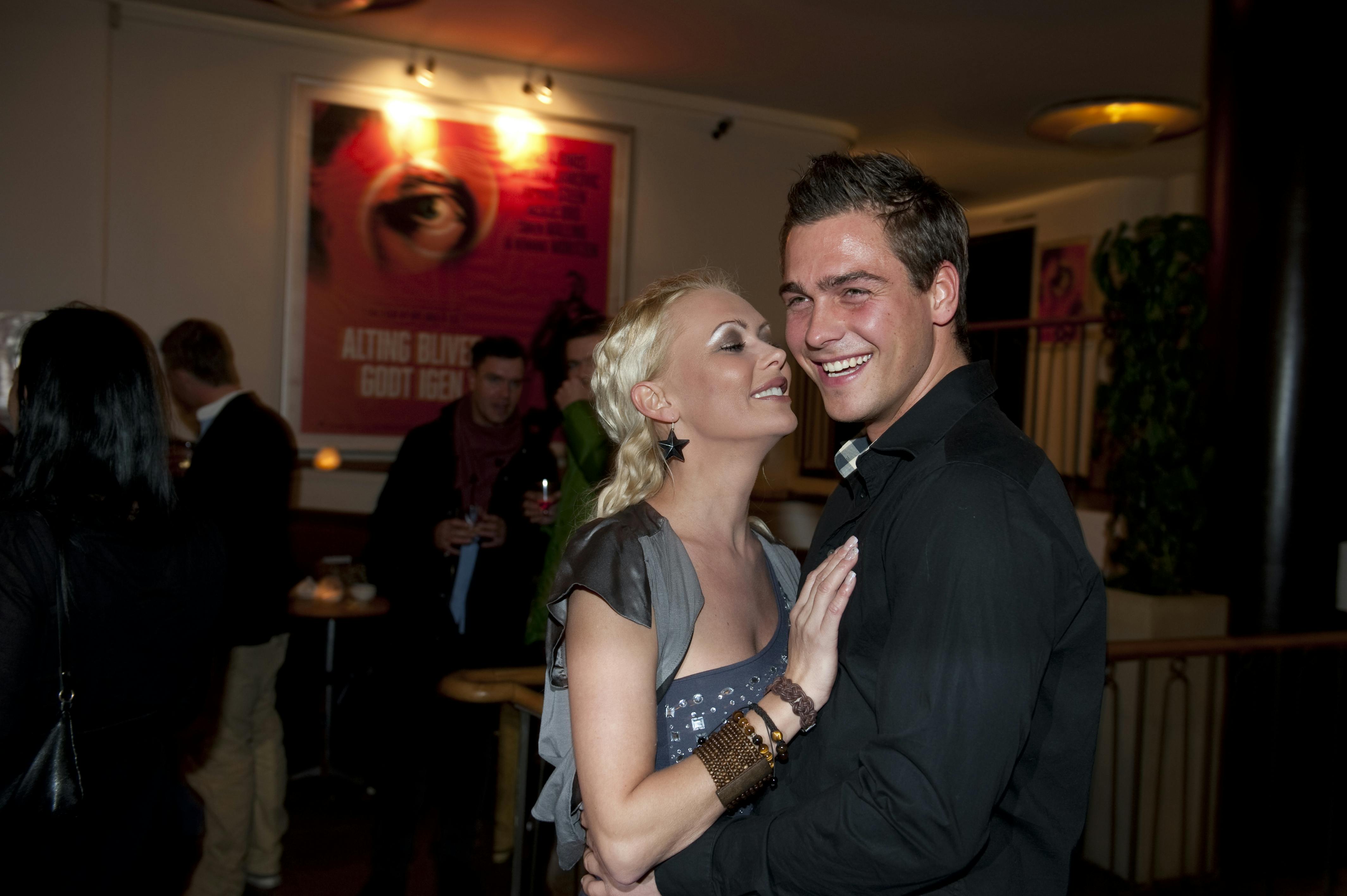 Susan K og Peter Birch til forpremieren på sæson seks af "Paradise Hotel" i 2010.