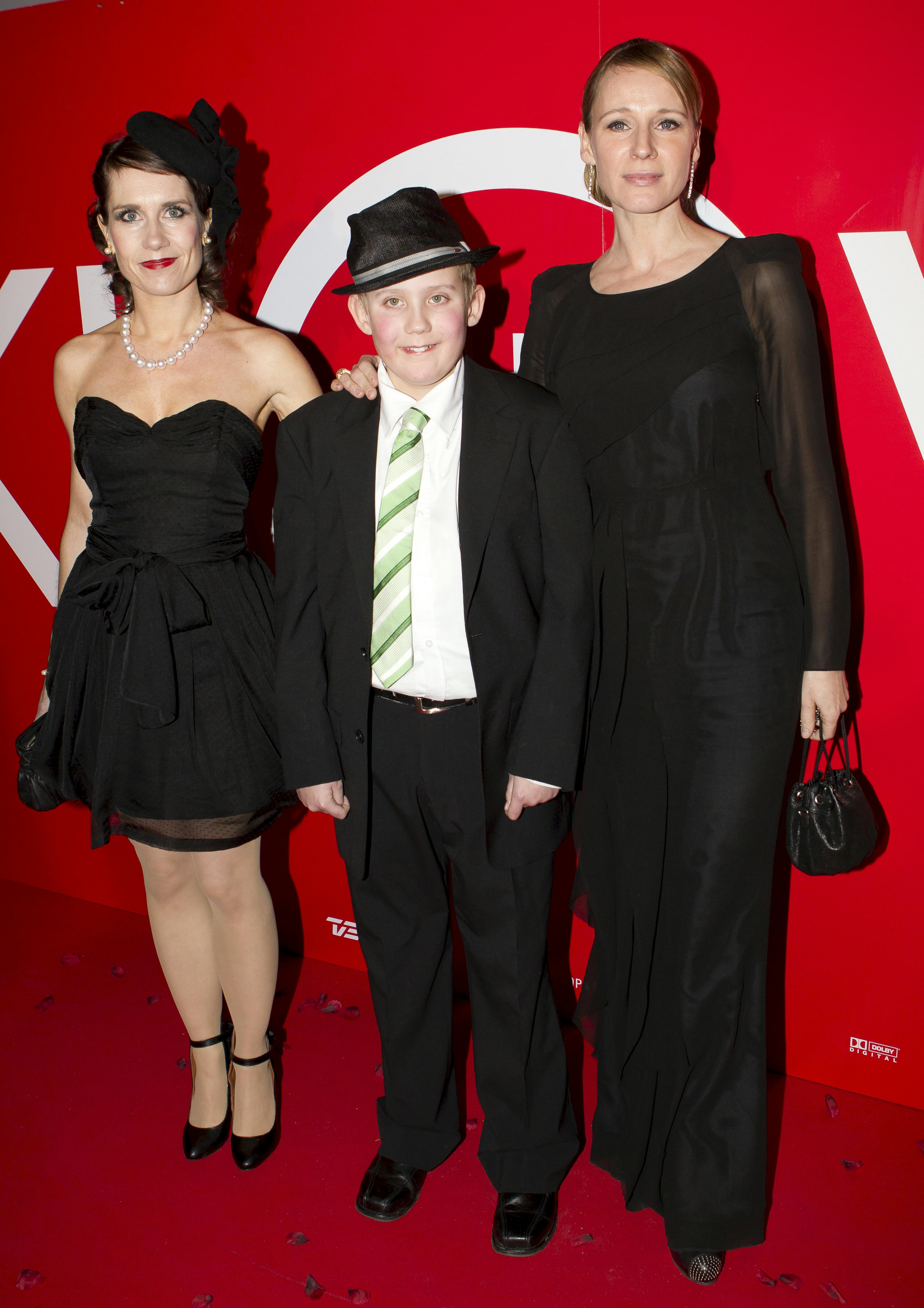 Premiere på filmen "Klovn: The Movie" i Imperial -Skuespiller Mia Lyhne, Marcuz Jess Petersen, skuespiller Iben Hjejle -Dato: 15.12.2010 -Foto: Claus Poulsen -