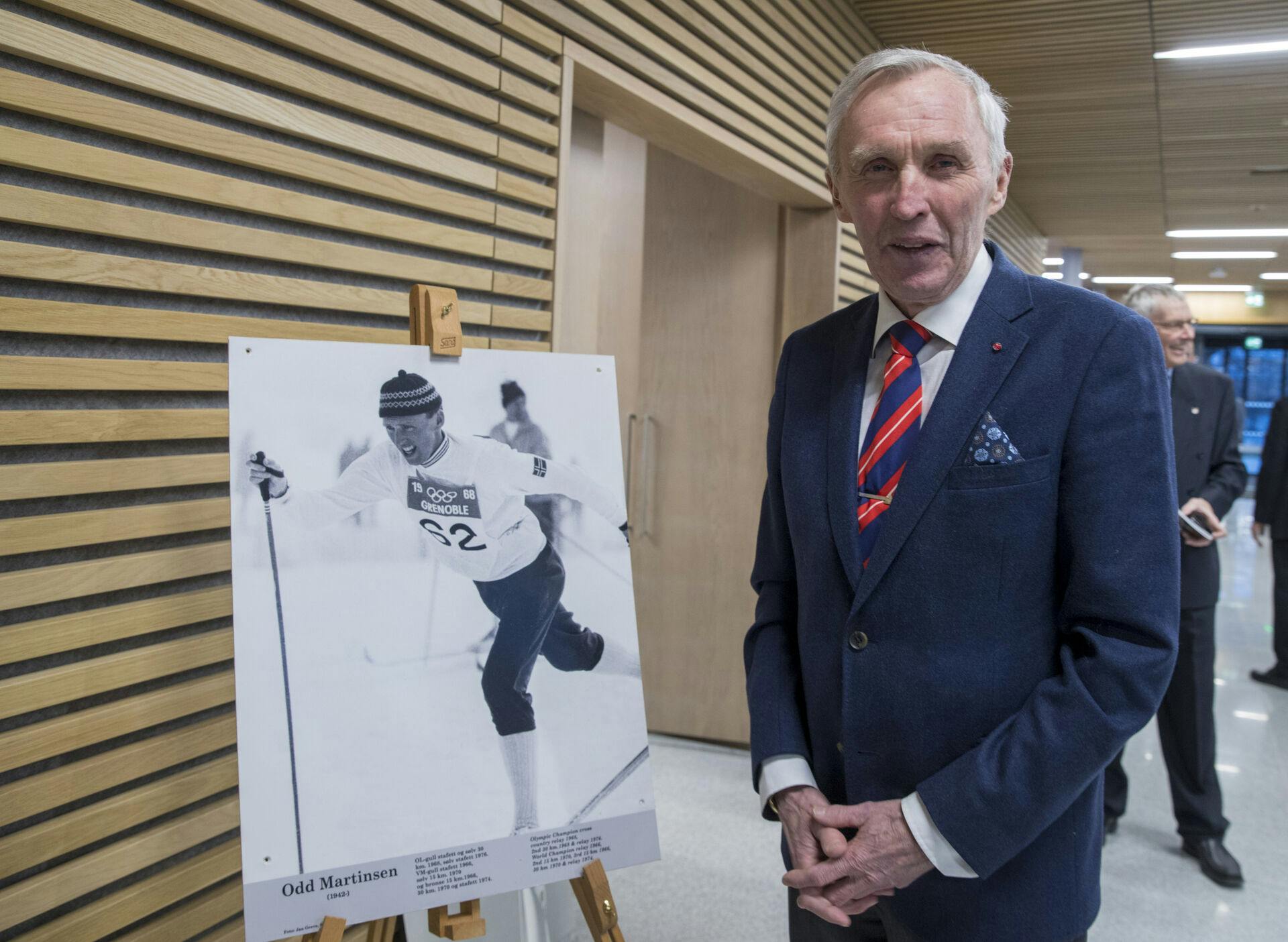 Norske Odd Martinsen vandt blandt andet tre OL-medaljer til Norge i langrend. Han blev 82 år.
