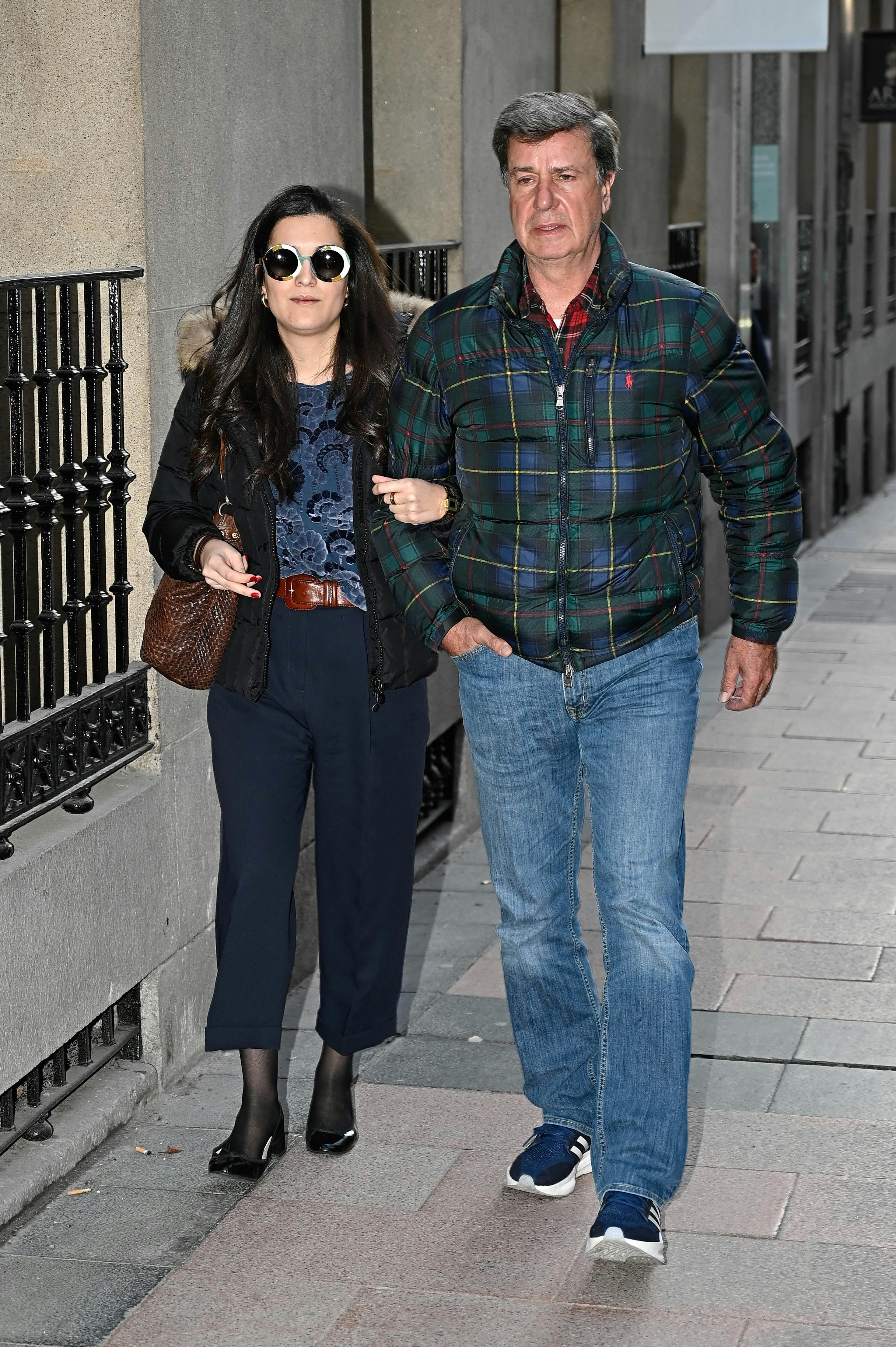 Cayetano Martínez de Irujo og Barbara Mirjan