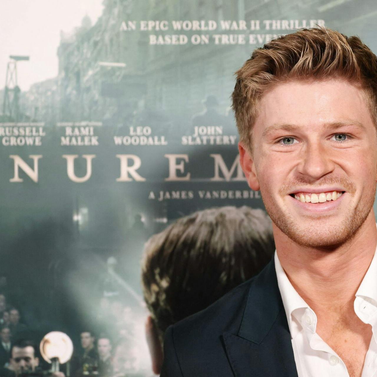 Australian TV personality Robert Irwin attends the AFI premiere of "Nuremberg" at the TCL Chinese Theatre in Hollywood, California on October 24, 2025. (Photo by Patrick T. Fallon / AFP)