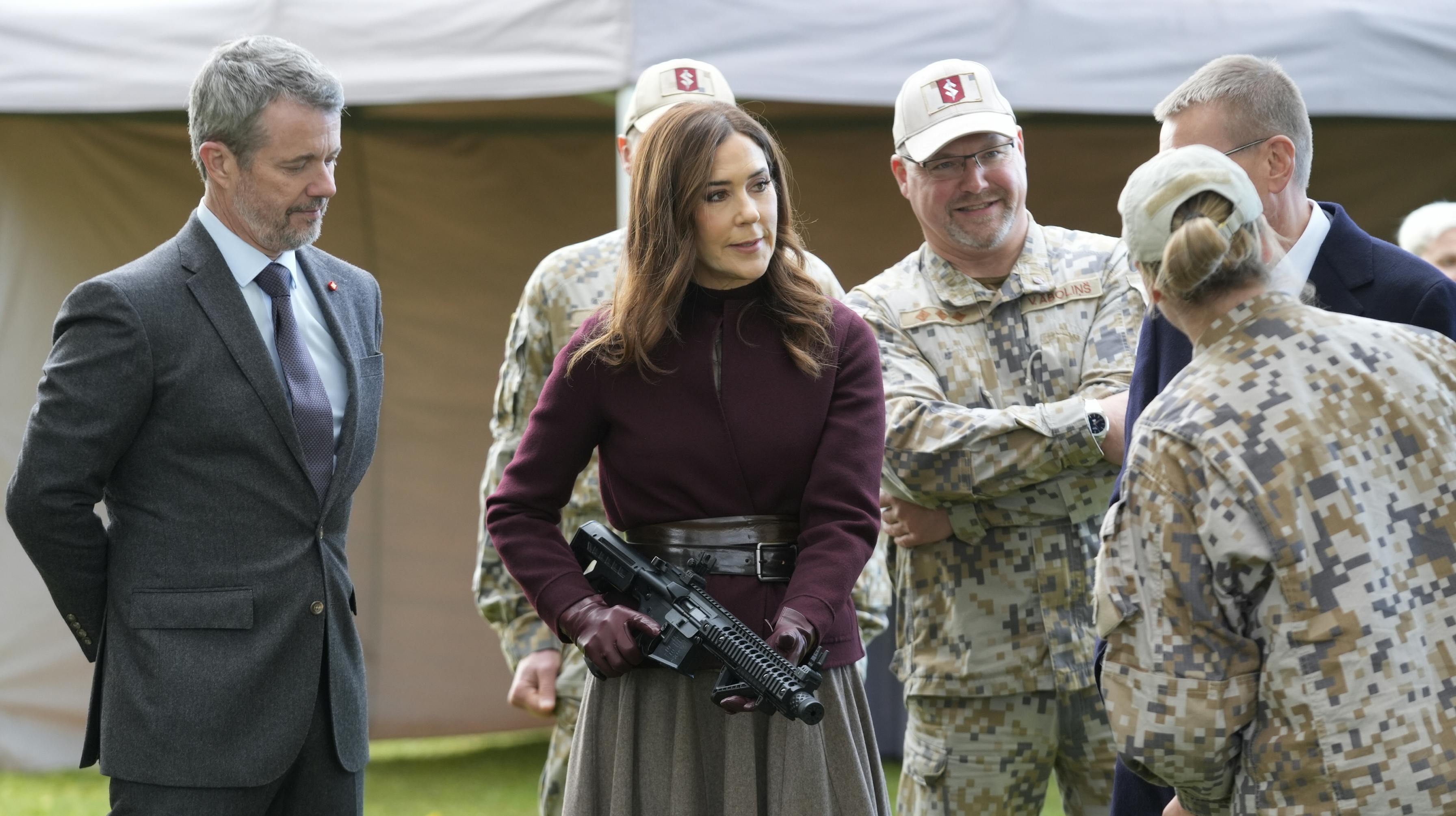 Sådan plejer vi ikke at se dronning Mary.