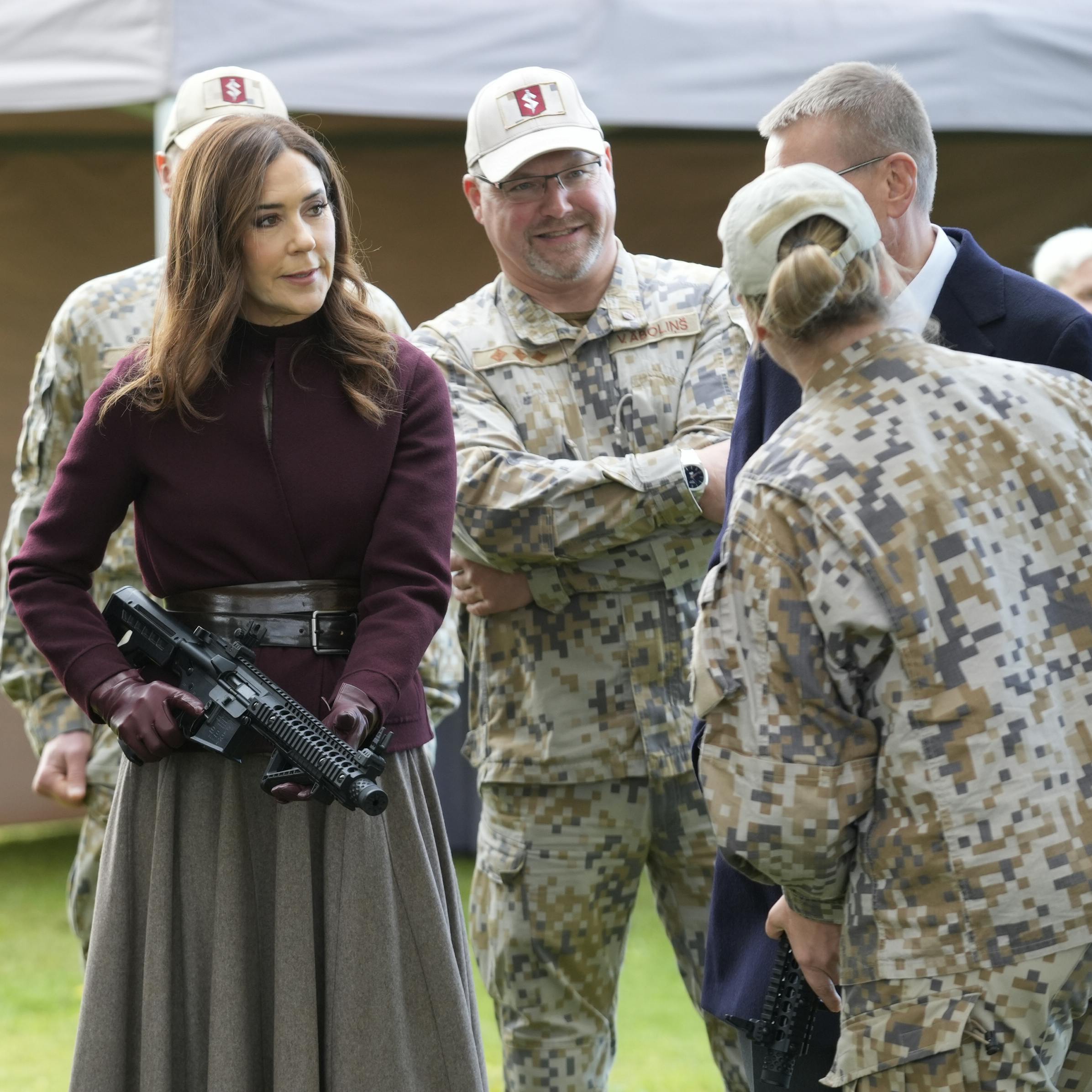 Sådan plejer vi ikke at se dronning Mary.