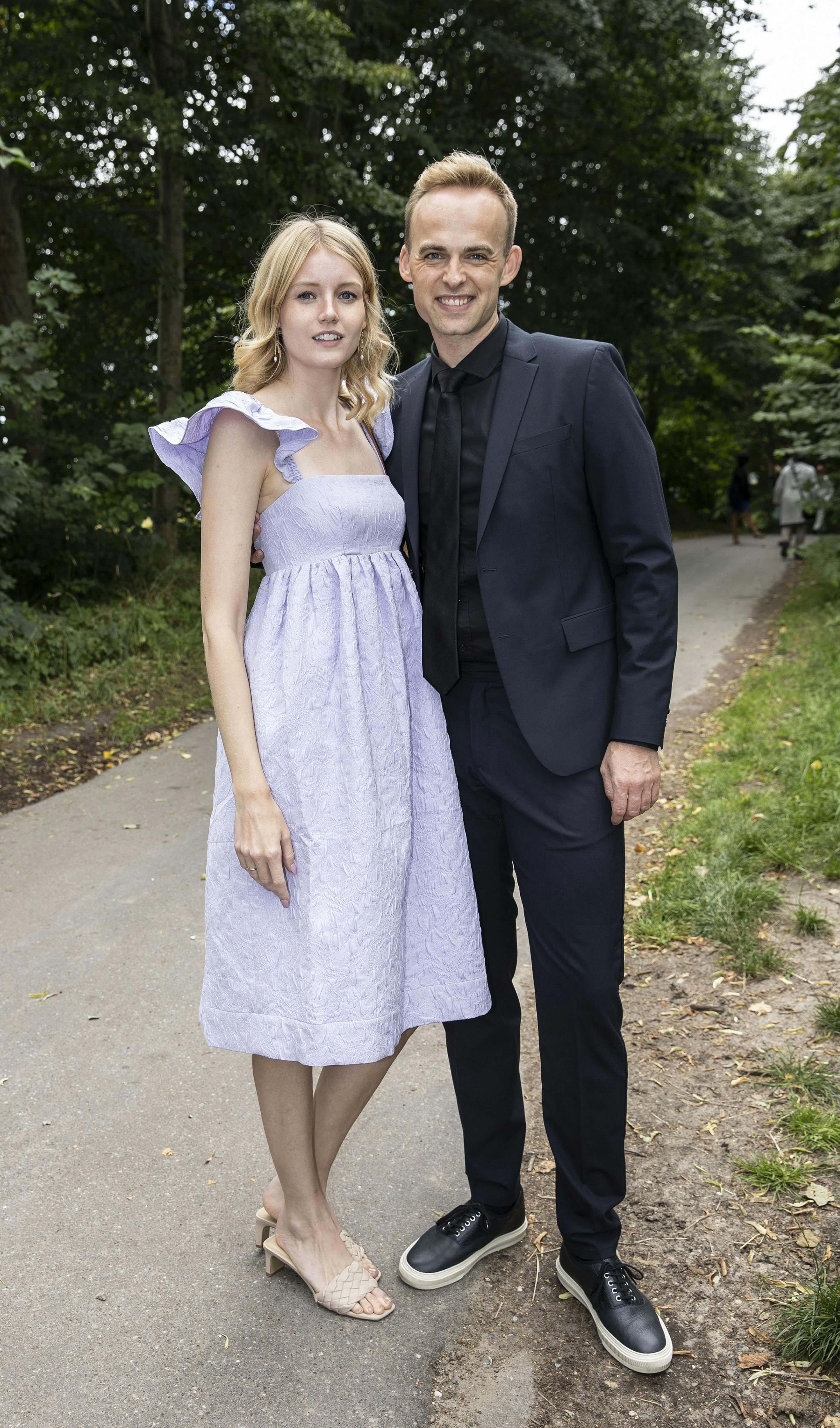 I søndags fik Nana Strand og Mads Vads datter sit navn.