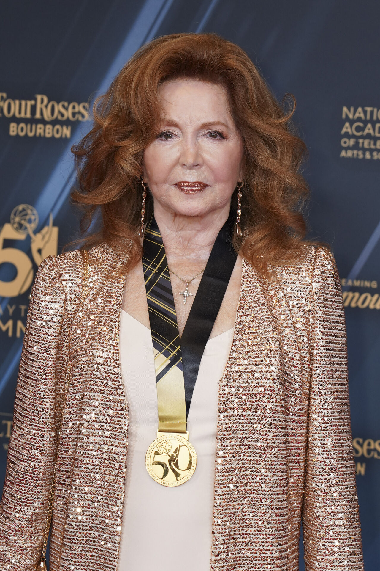 Gold Circle Honoree Suzanne Rogers arrives at the 51st Daytime Emmy Awards on Friday, June 7, 2024, at the Westin Bonaventure in Los Angeles. (Photo by Jordan Strauss/Invision/AP)