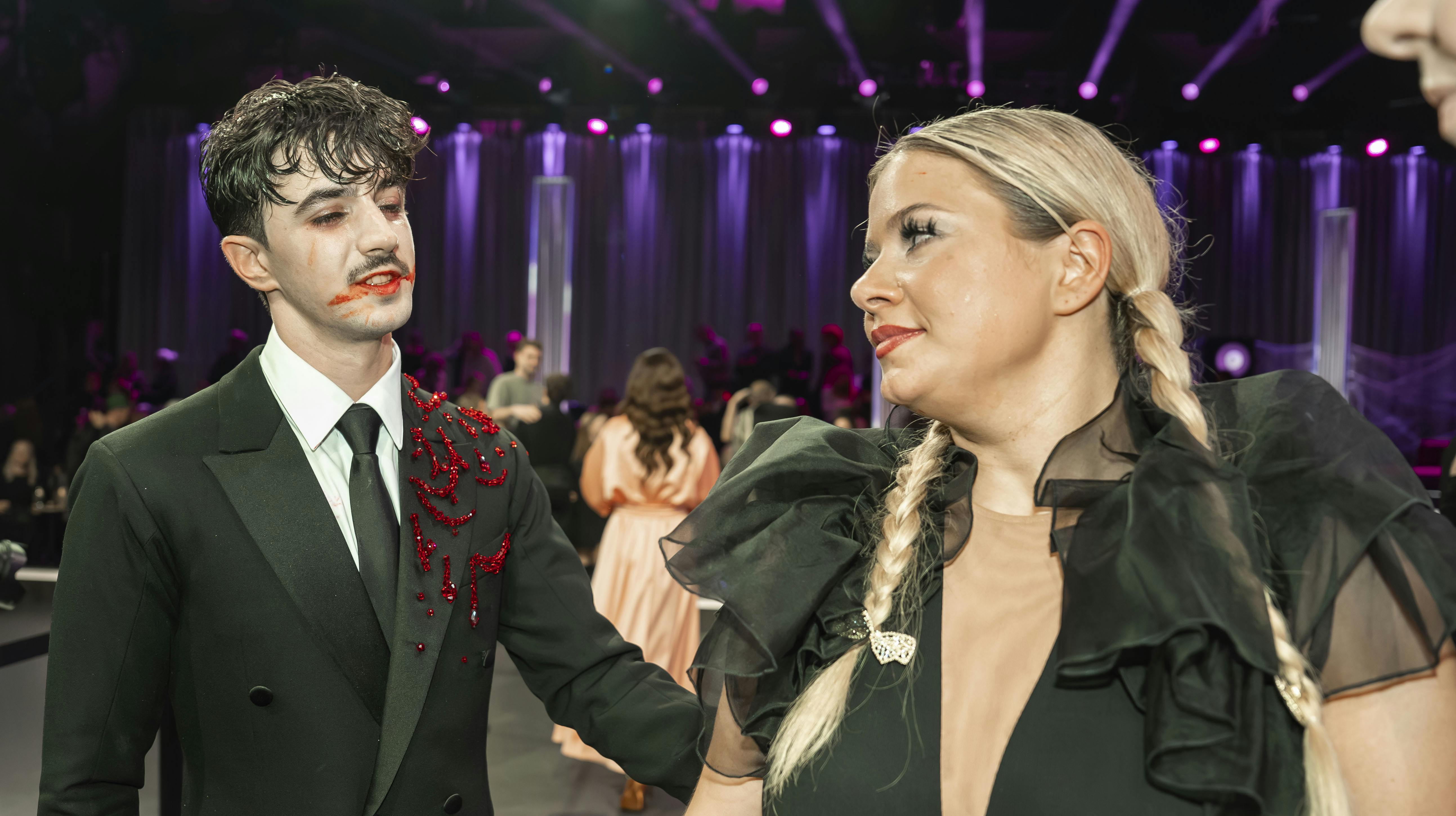 Sissal og partneren Eugen Miu røg noget chokerende ud fredag aften. 