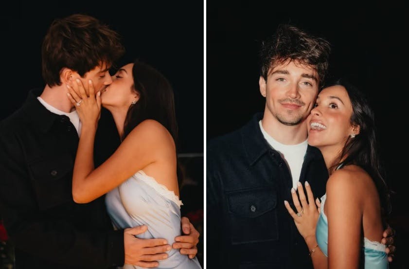 Charles Leclerk skal giftes.