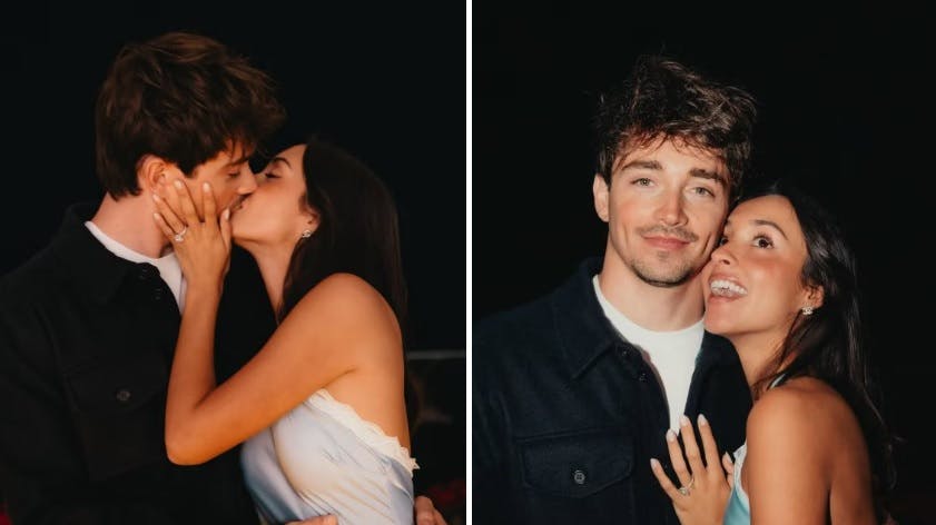 Charles Leclerk skal giftes.