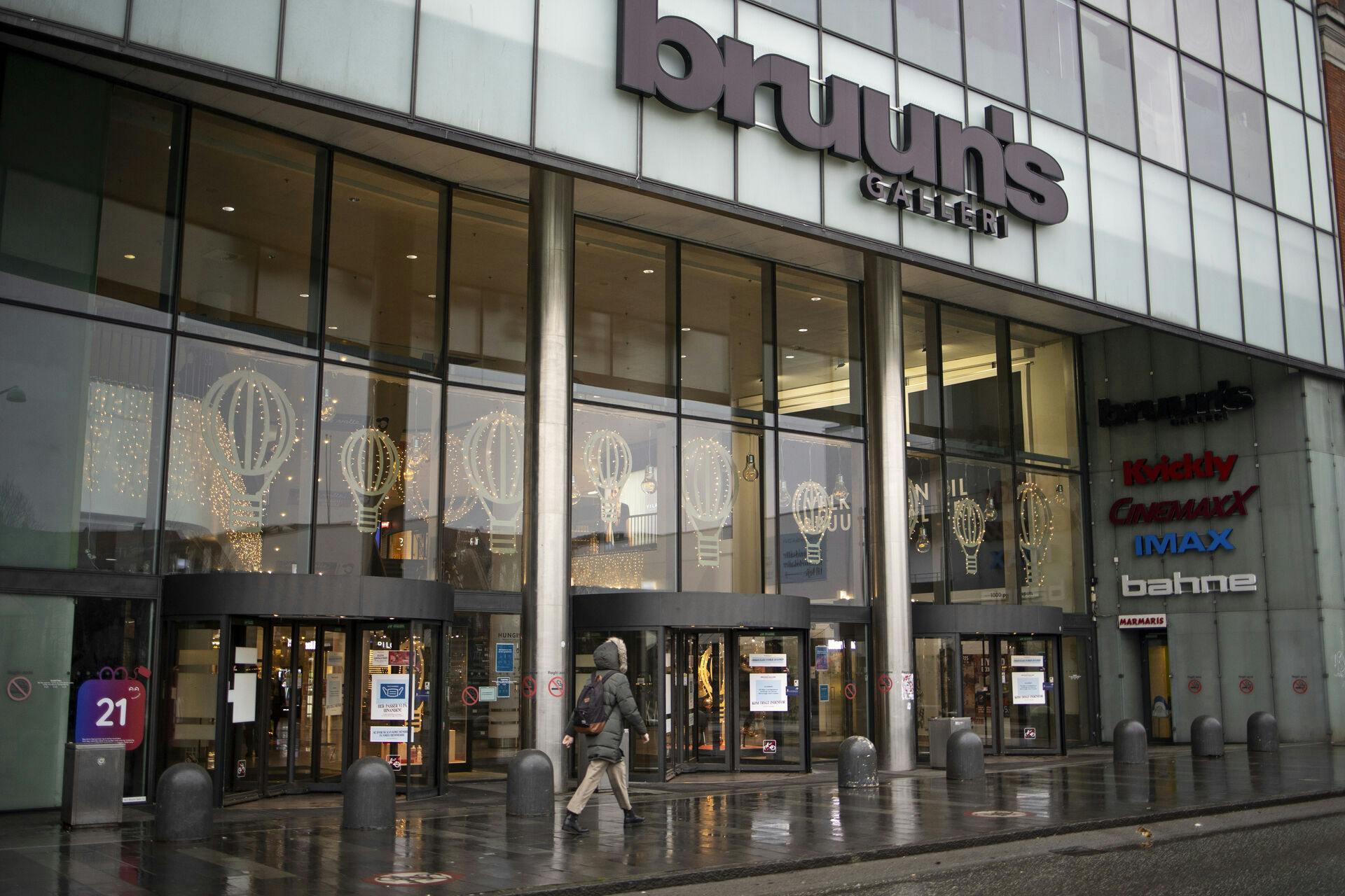 Der var dramatiske scener i det jyske storcenter.