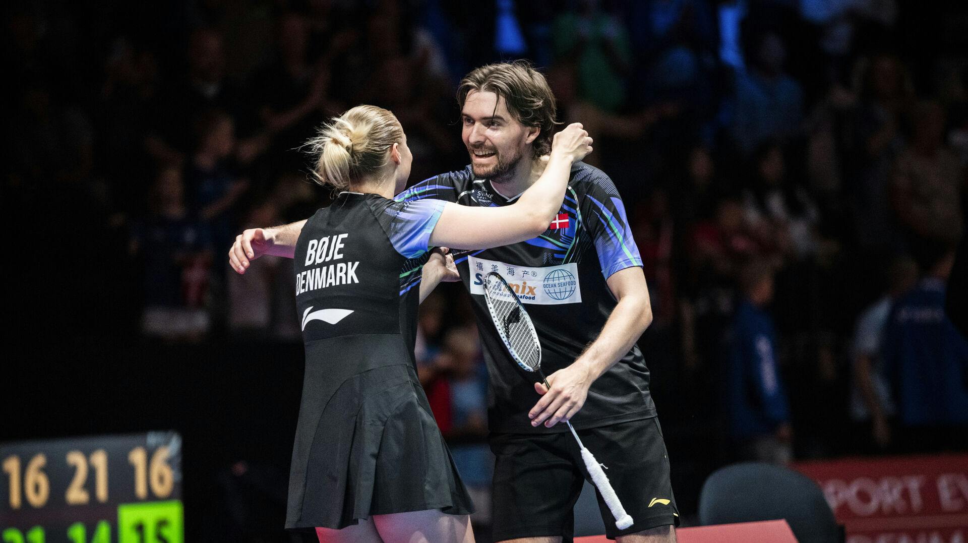 Mathias Christiansen og Alexandra Bøje vandt søndag HYLO Open og er fra i morgen i top-20 på verdensranglisten.