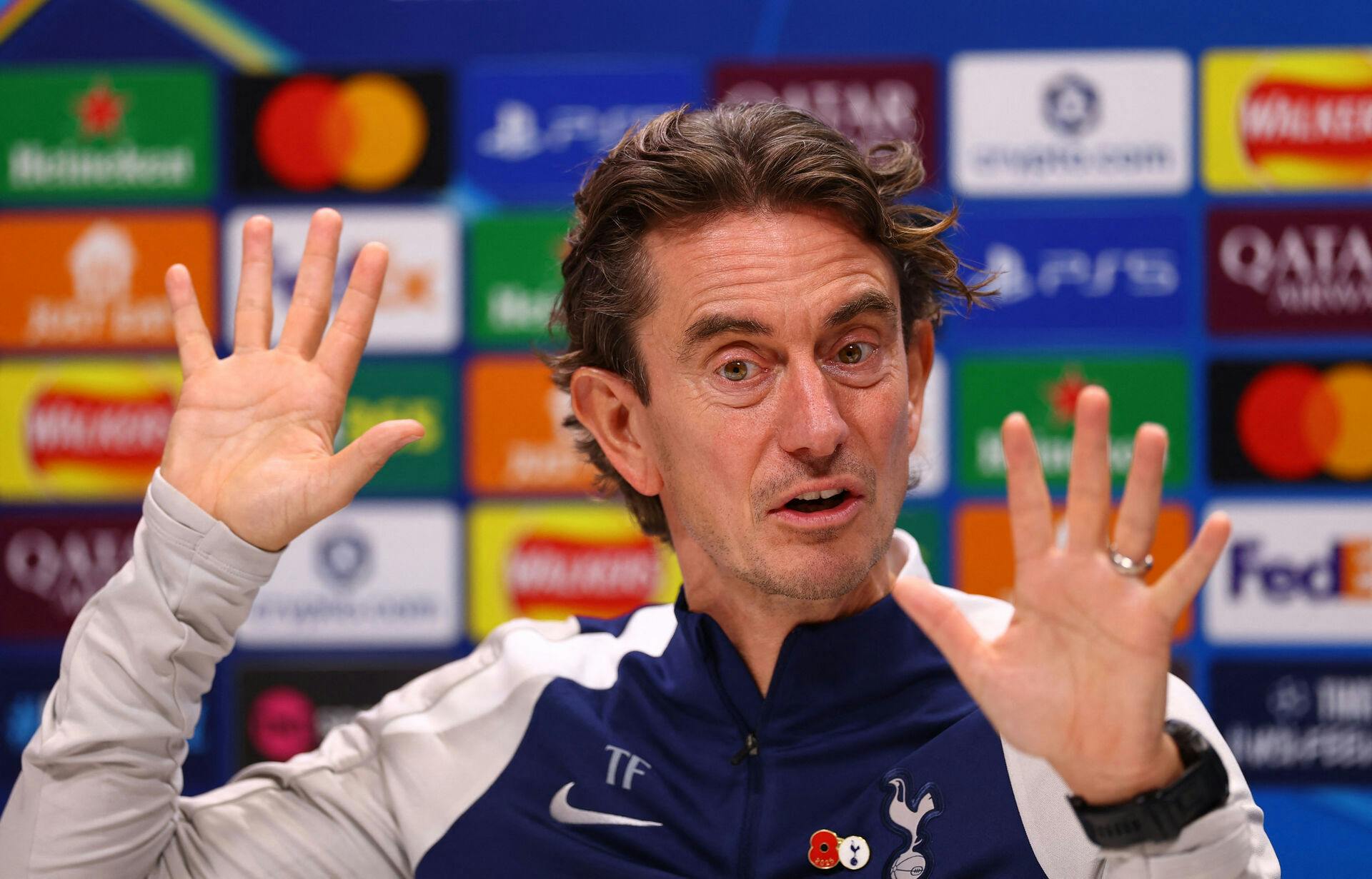 Thomas Frank og Tottenham tabte i weekenden til Chelsea. 