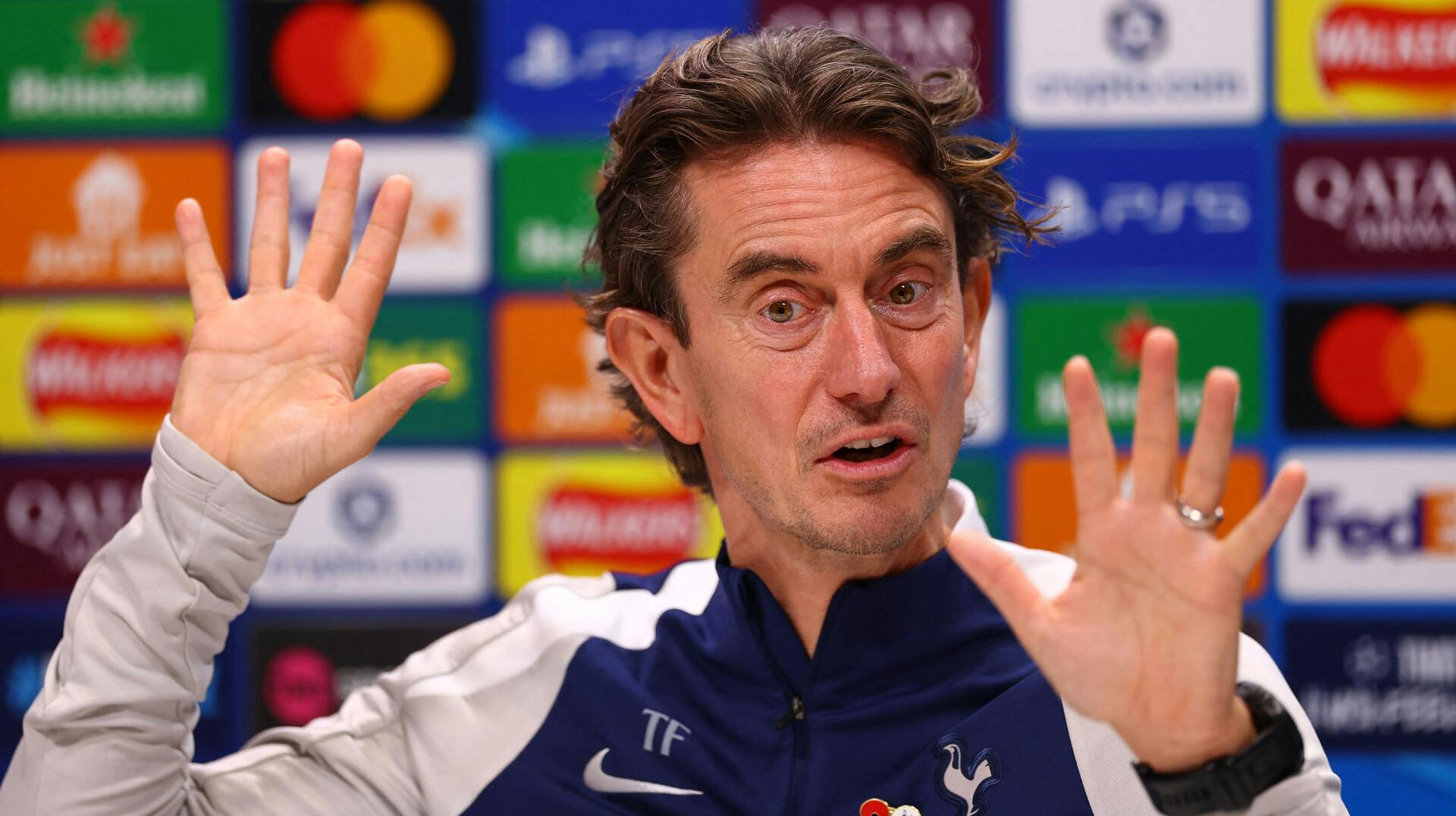 Thomas Frank og Tottenham tabte i weekenden til Chelsea.