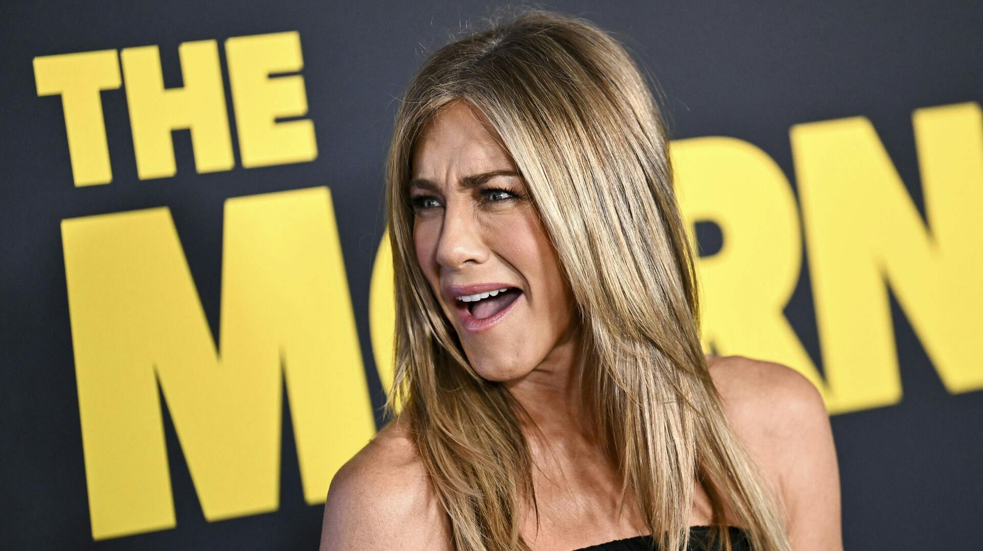 Jennifer Aniston attends the Apple TV+ premiere of "The Morning Show" Season 4 at The Museum of Modern Art on Tuesday, Sept. 9, 2025, in New York. (Photo by Evan Agostini/Invision/AP)