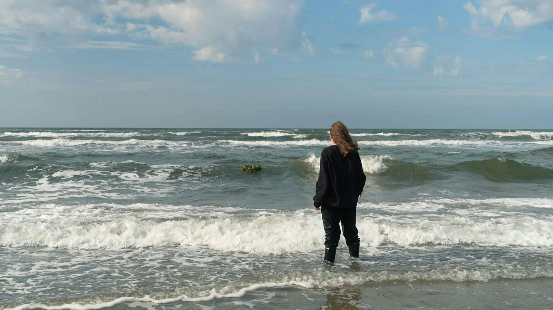 Det var selvfølgelig ved Vesterhavet, at Jeanett Exner tog sin egen afsked med Johnny Hansen.