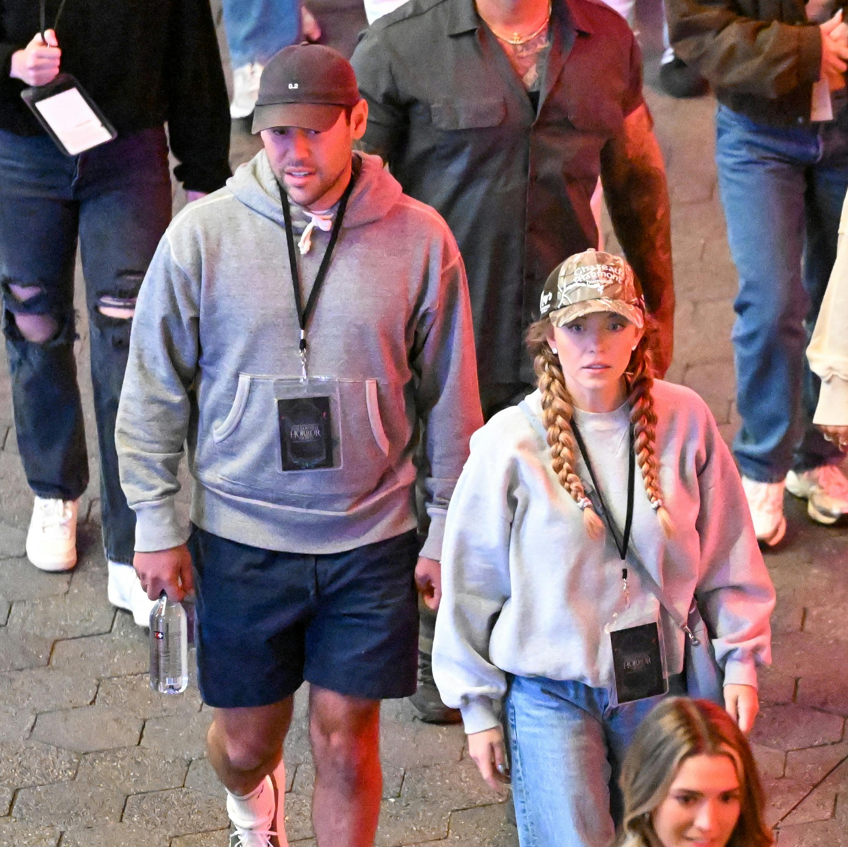 PREMIUM EXCLUSIVE: Meet the parents! Syd Sep 2025 Pictured: Sydney Sweeney and Scooter Braun. Photo credit: Snorlax/MEGA TheMegaAgency.com sales@mega.global (Mega Agency TagID: MEGA1373536_004.jpg) [Photo via Mega Agency]