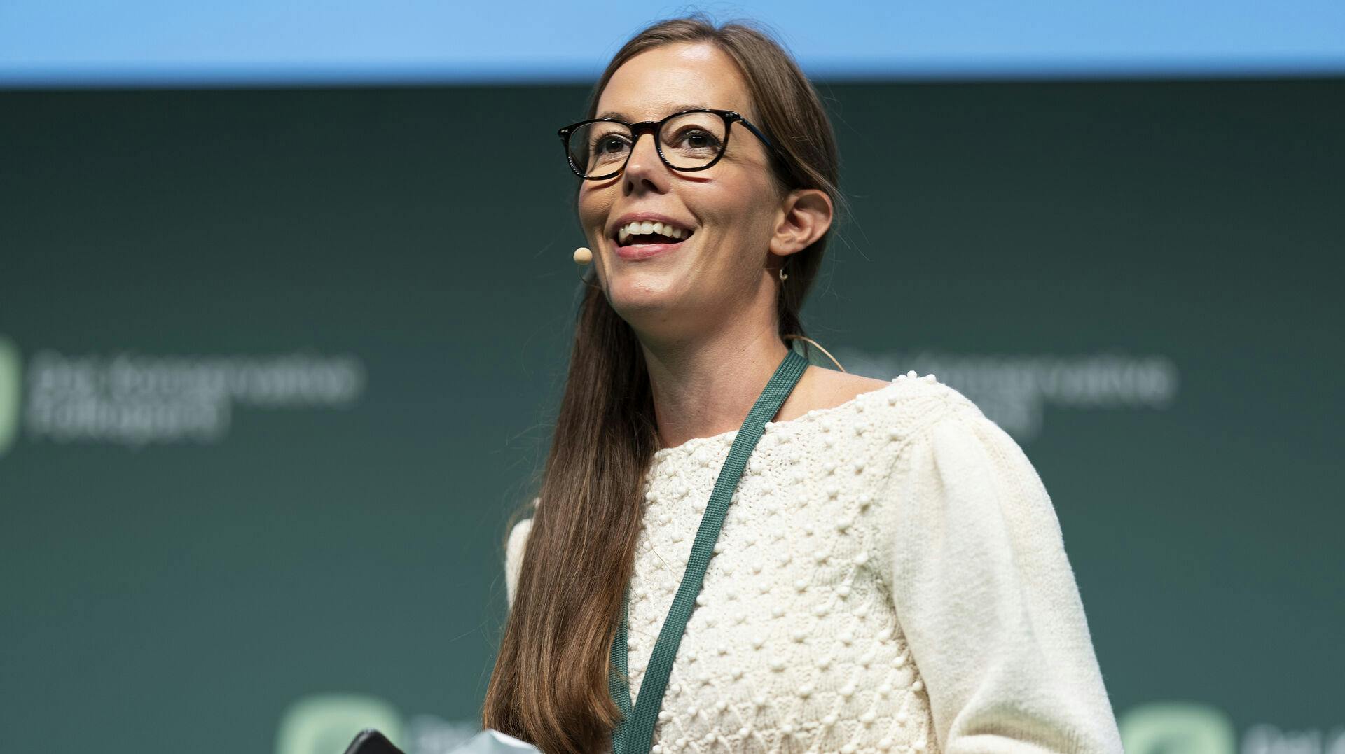 Mai Mercado. Det Konservative Folkeparti holder landsråd i Tivoli Congress Center i København, lørdag den 18. september 2021.. (Foto: Claus Bech/Ritzau Scanpix)