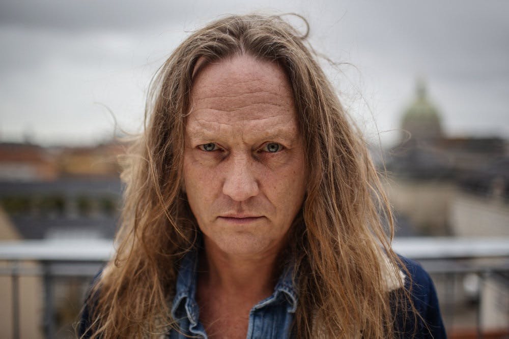 Musiker og forsanger i D-A-D Jesper Binzer bakker op om, at musikrettighedsorganisationen Koda har sagsøgt en AI-virksomhed for at bruge hans musik til at fodre kunstig intelligens. (Arkivfoto). - Foto: Ditte Valente/Ritzau Scanpix