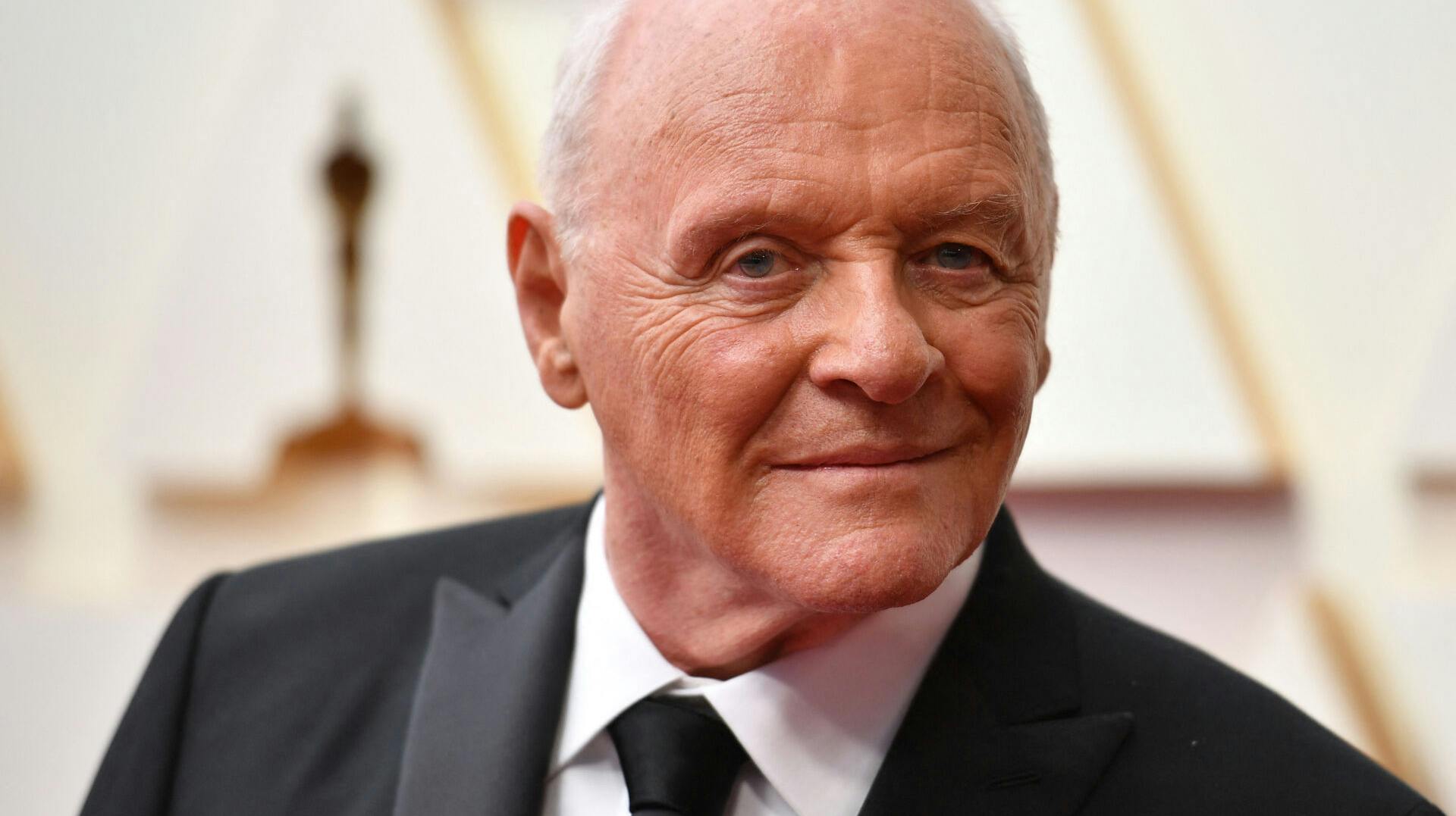 Welsh actor Anthony Hopkins attends the 94th Oscars at the Dolby Theatre in Hollywood, California on March 27, 2022. ANGELA WEISS / AFP