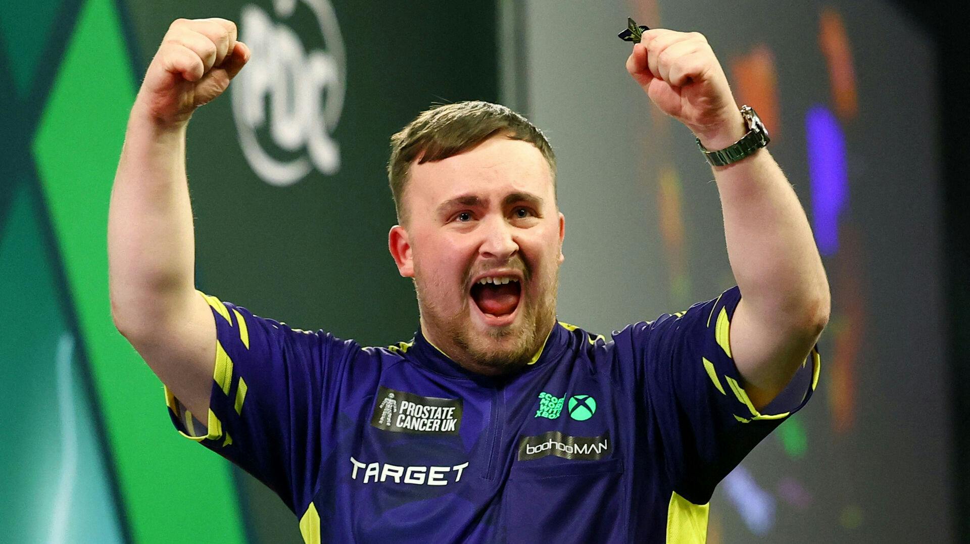 Luke Littler har endelig fået sig sit kørekort.