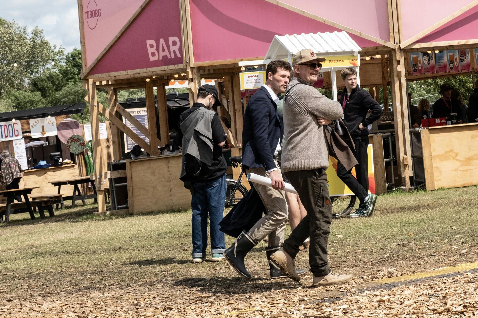 Der har ikke været så meget run på NorthSides boder.