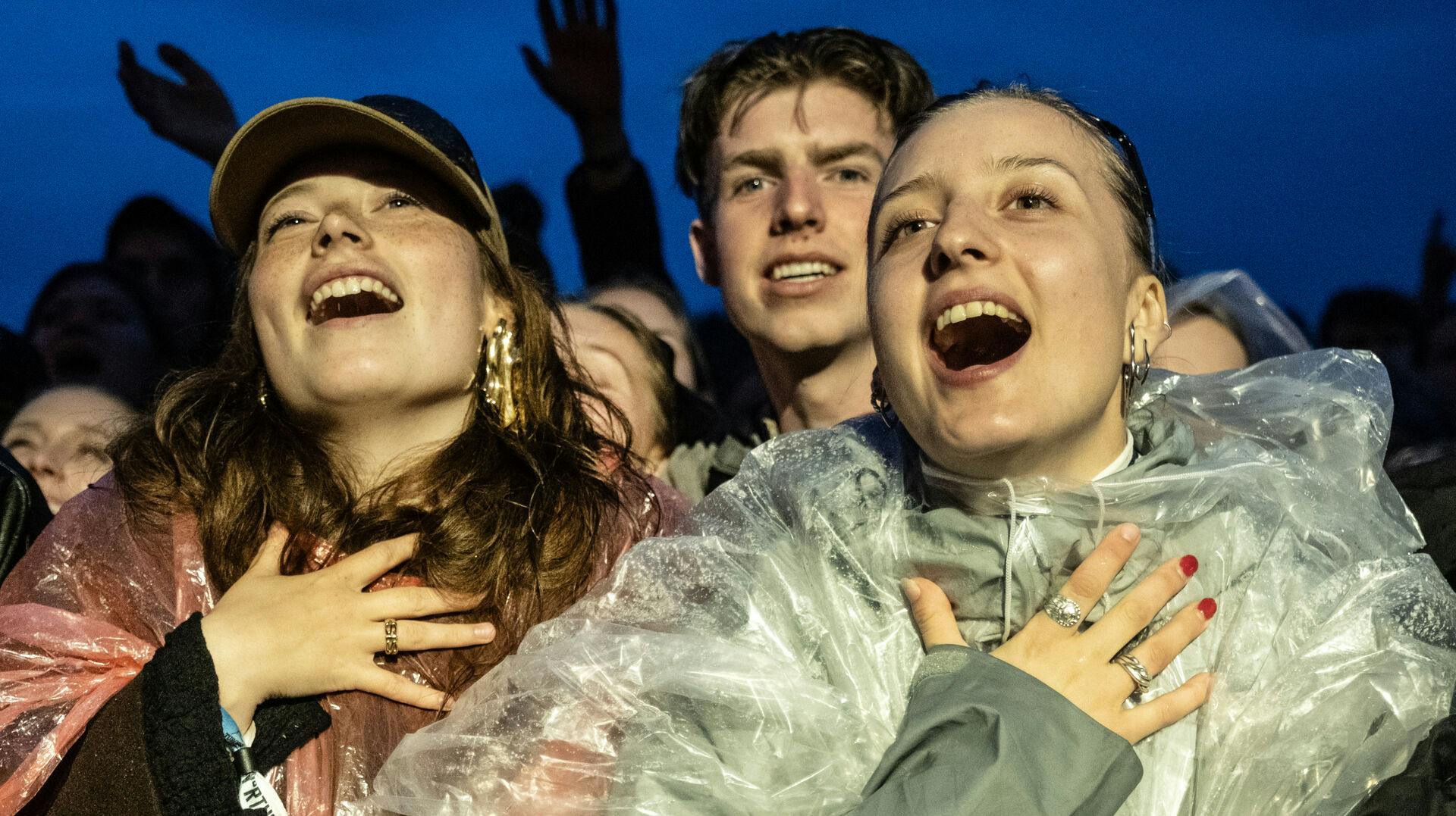 The Minds of 99 med Niels Brandt i front spiller på NorthSide lørdag den 7. juni 2025.. (Foto: Helle Arensbak/Ritzau Scanpix)