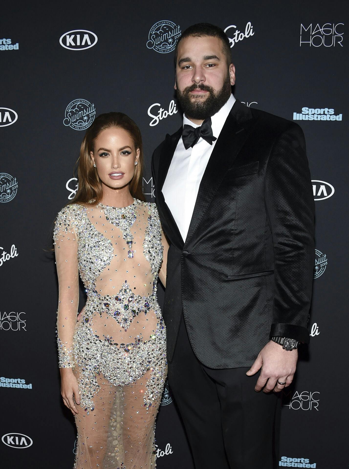 Haley og Matt Kalil i 2018.&nbsp;