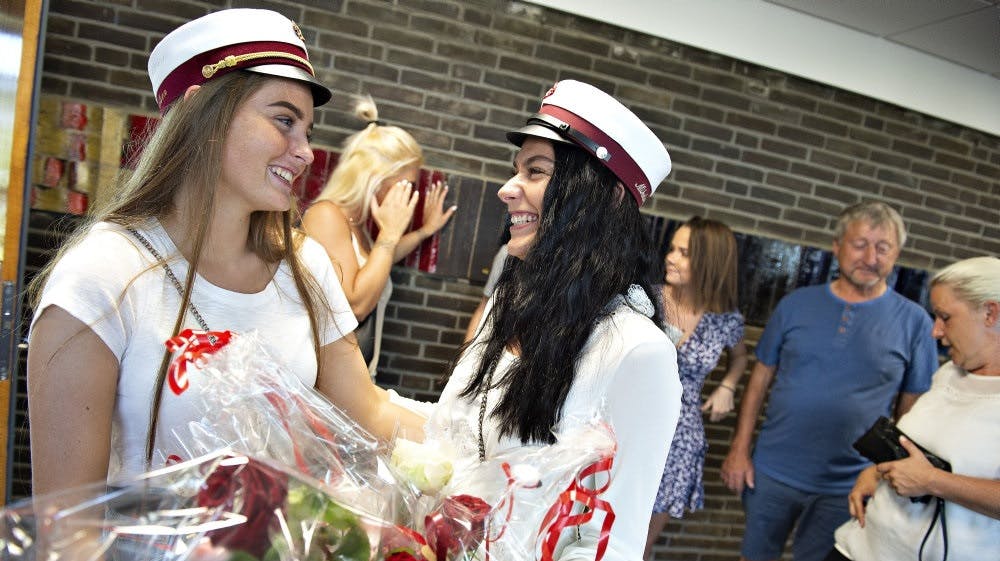 Kommende studenter skal om nogle år til at vænne sig til en ny karakterskala, erfarer DR og TV 2. Torsdag har regeringen inviteret til pressemøde om en ny karakterskala. (Arkivfoto). - Foto: Henning Bagger/Ritzau Scanpix