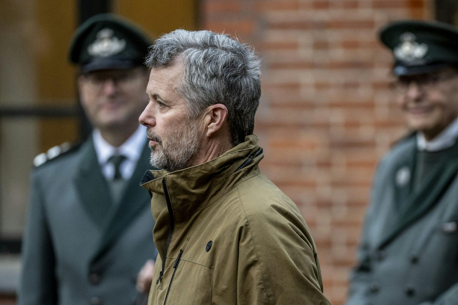 Kong Frederik er glad for jagt.