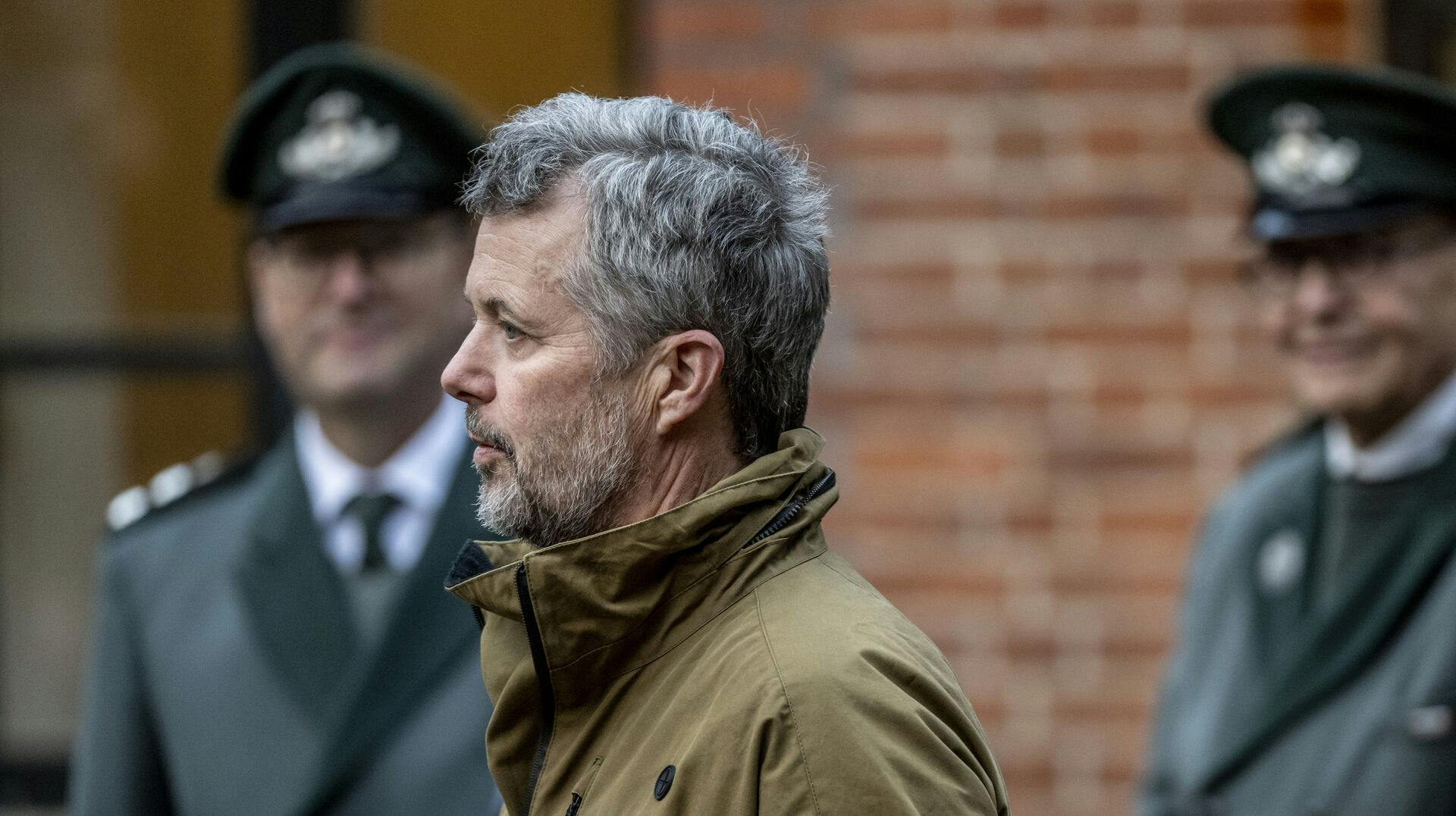 Kong Frederik er glad for jagt.