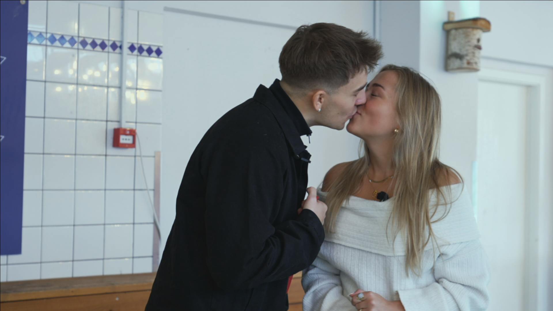 Oliver Wollenberg og Dina Mary blev kærester på "Love Island". Nu kan man følge dem i spin-off-serien "Livet efter Love Island".