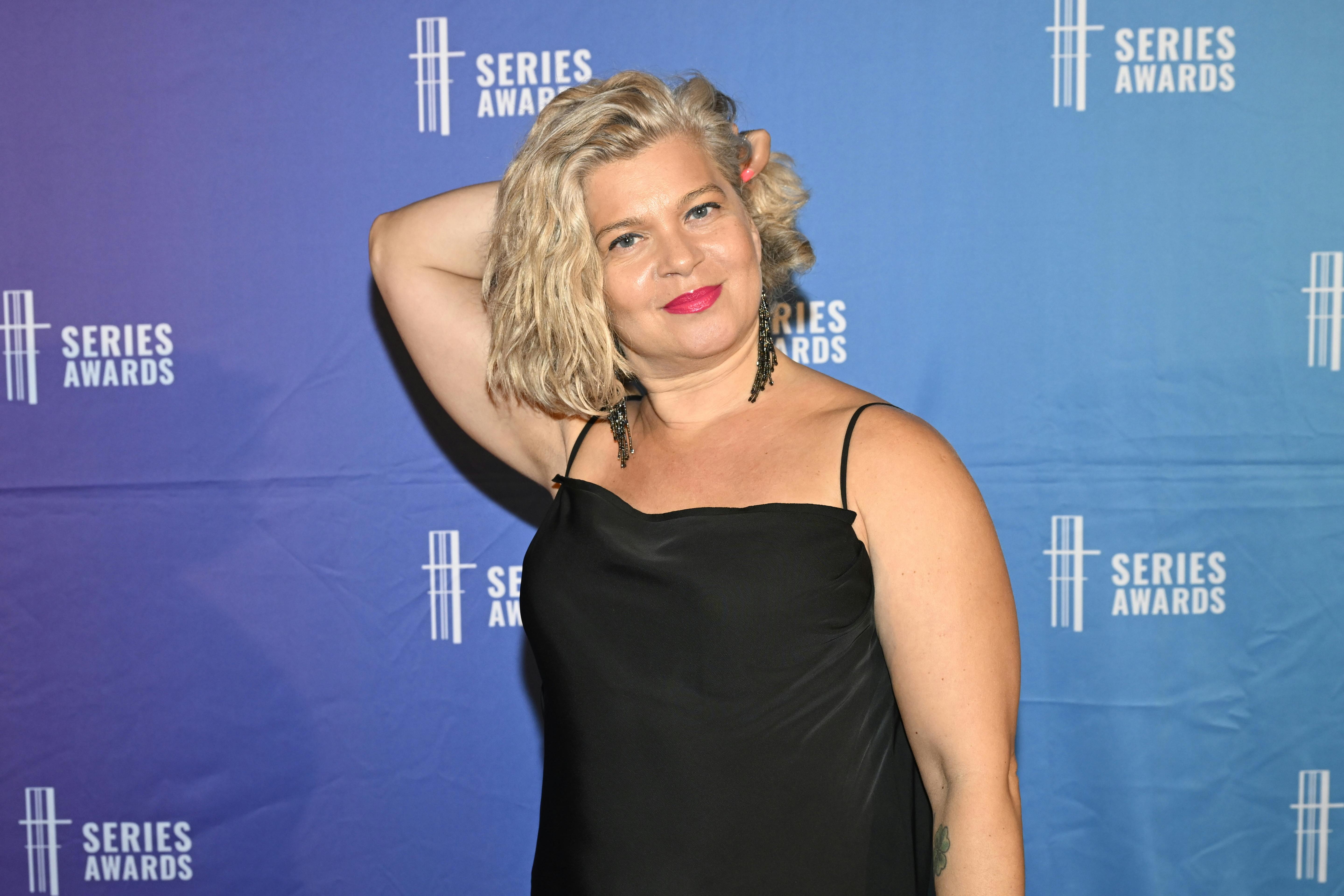 Sara Bro var ved at snuble over en bule i løberen.