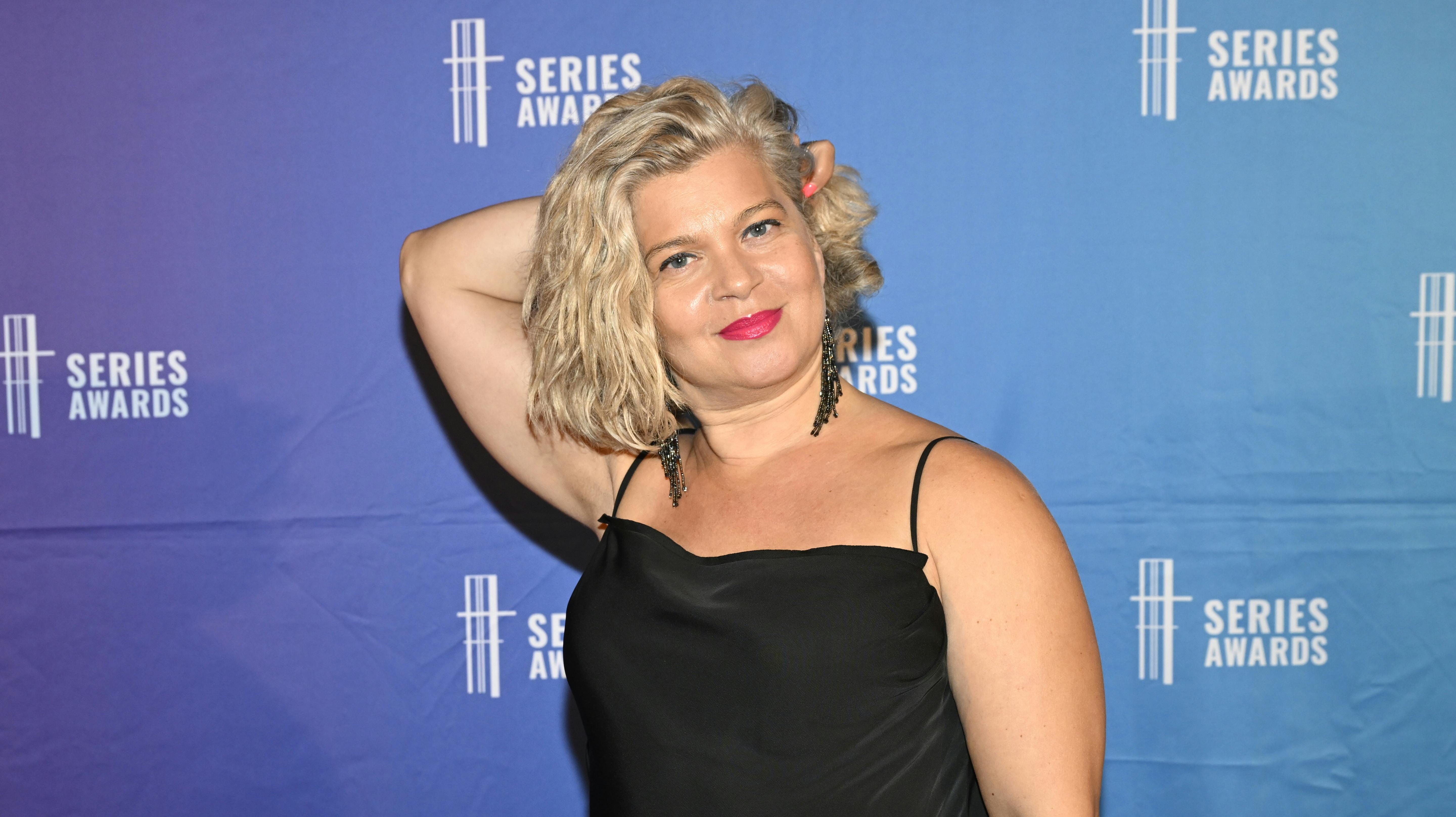 Sara Bro var ved at snuble over en bule i løberen.