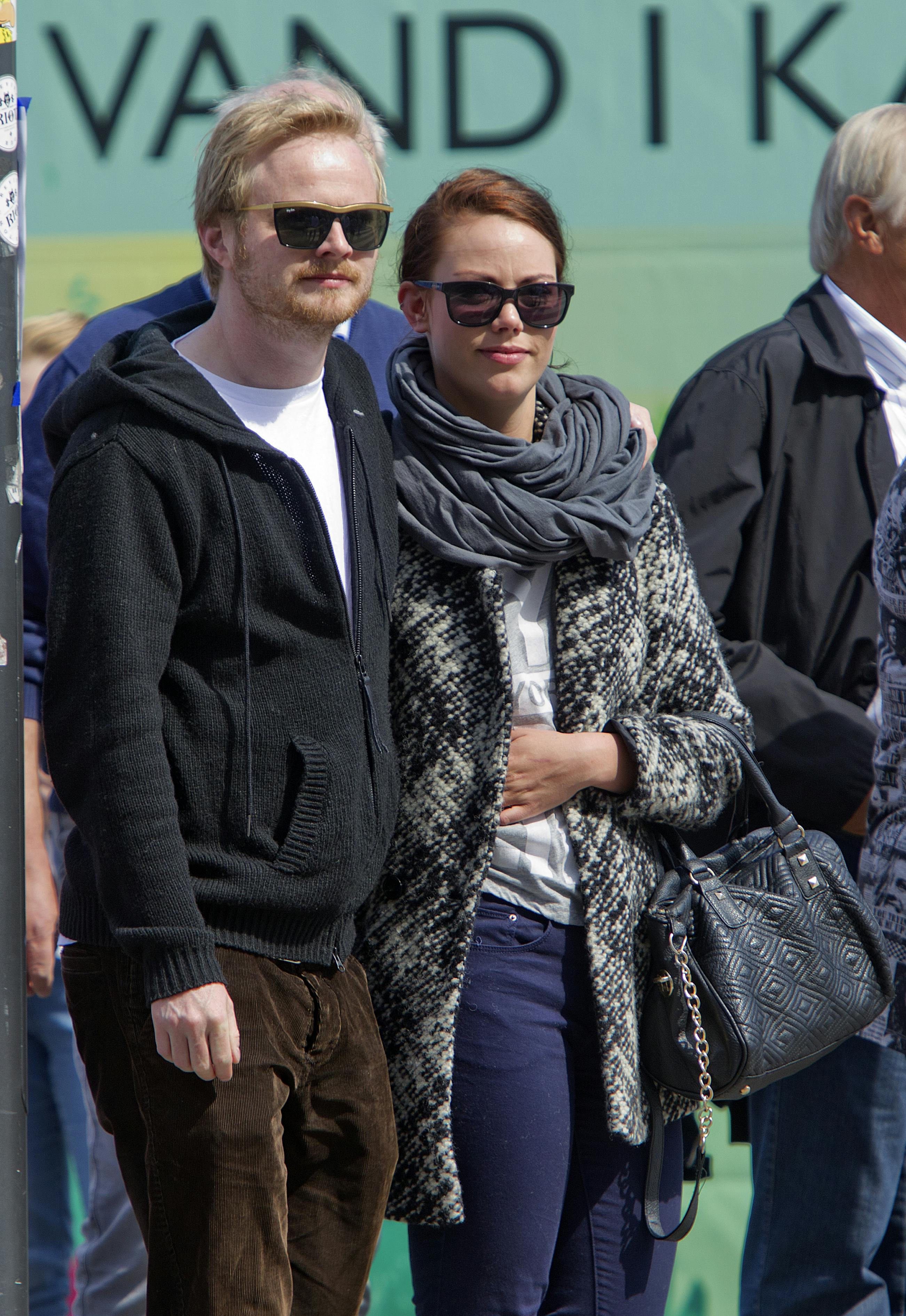 Her ses parret tilbage i 2014, da de stadig var kærester.