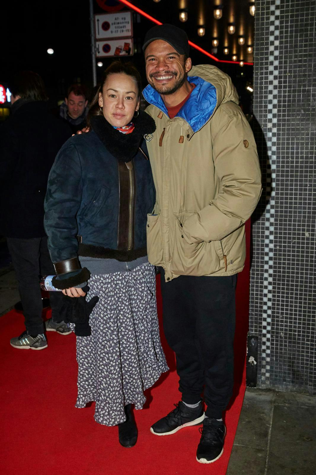 Her ses det glade par sammen i 2018.