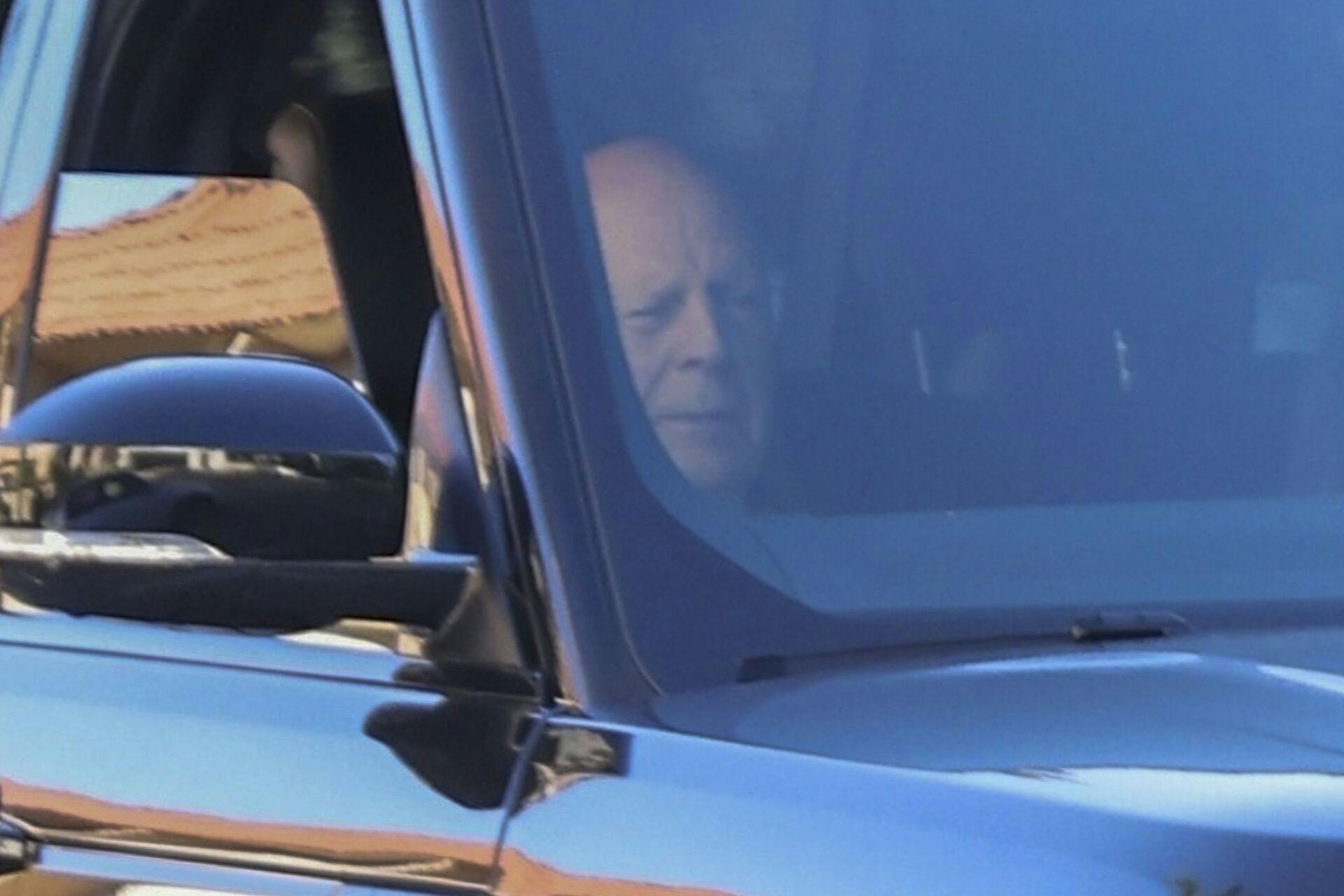 Her er Bruce Willis spottet i september i år under en tur i Los Angeles.