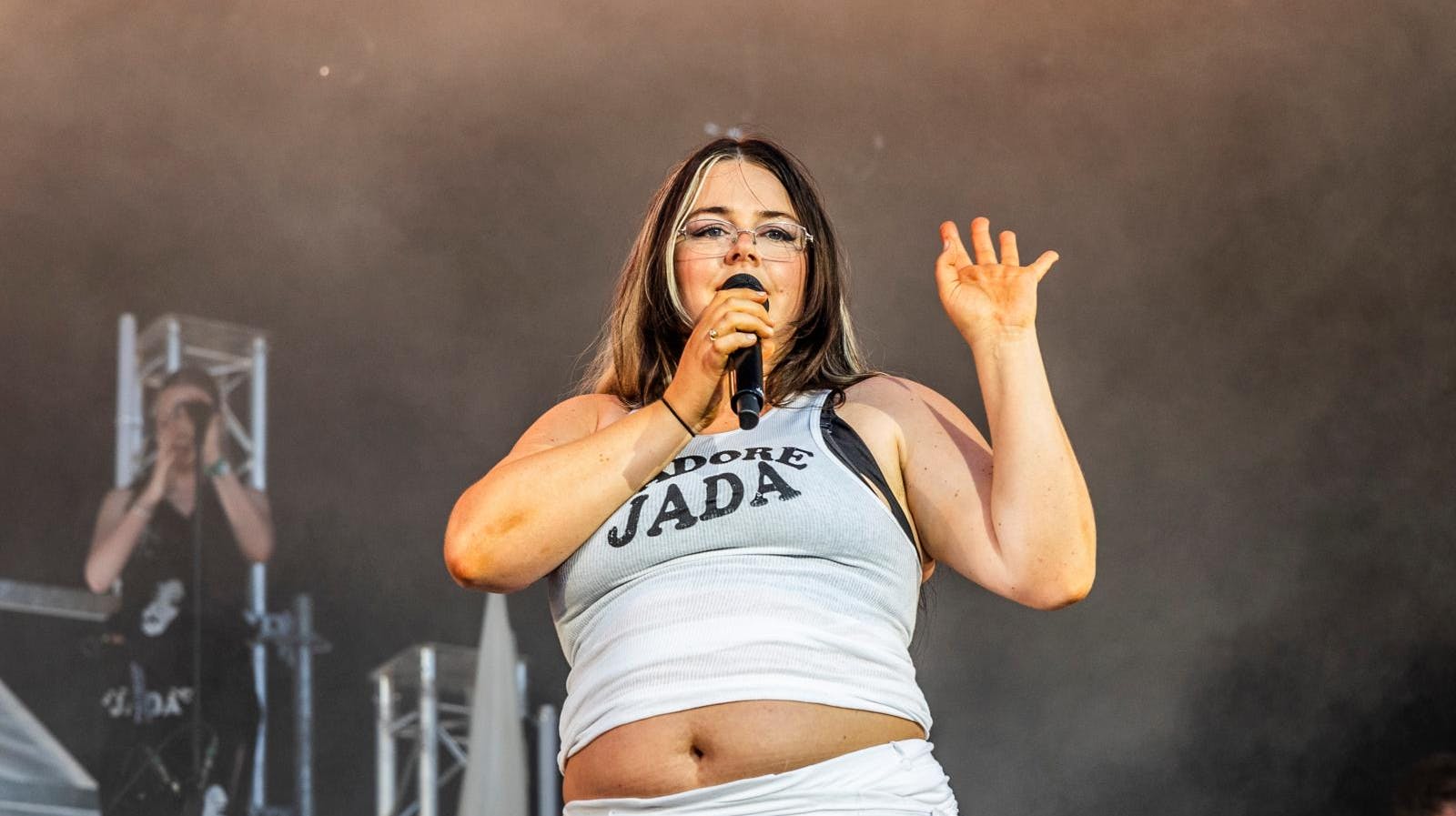 Jada skal være mor til to.